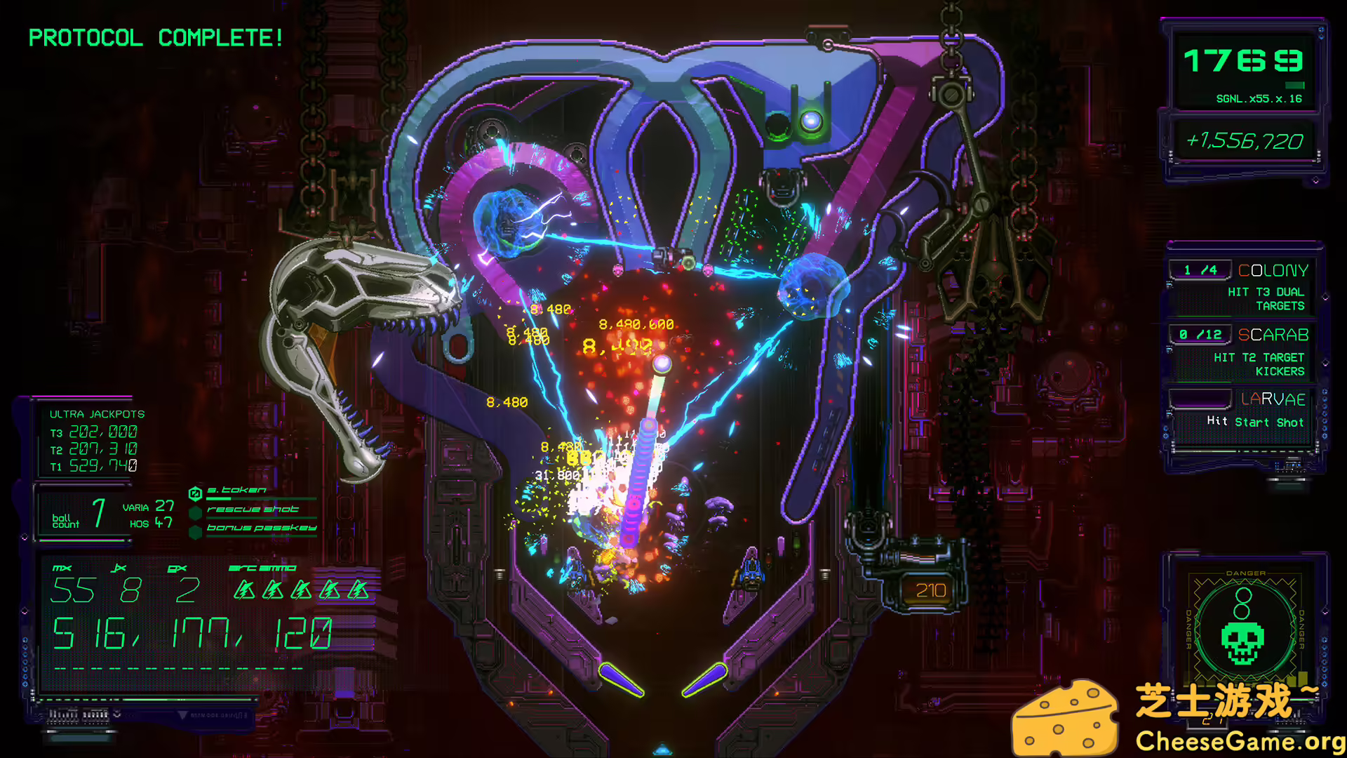 图片[4] [PC]异种弹珠/XENOTILT: HOSTILE PINBALL ACTION | 学习版单机游戏截图-CheeseGame-芝士游戏