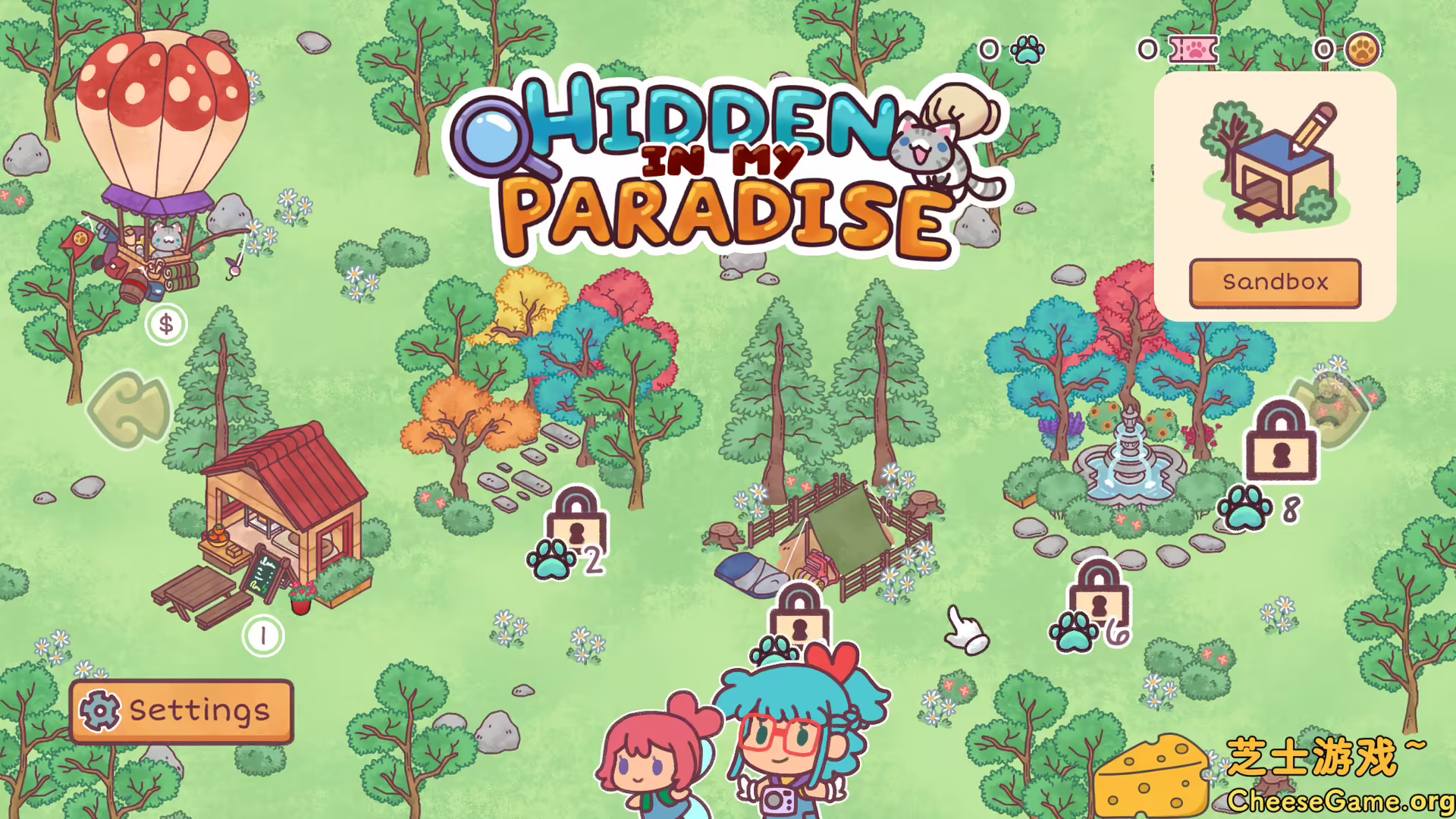 图片[1] [PC]隐藏在我的天堂里/Hidden in my Paradise | 学习版单机游戏截图-CheeseGame-芝士游戏
