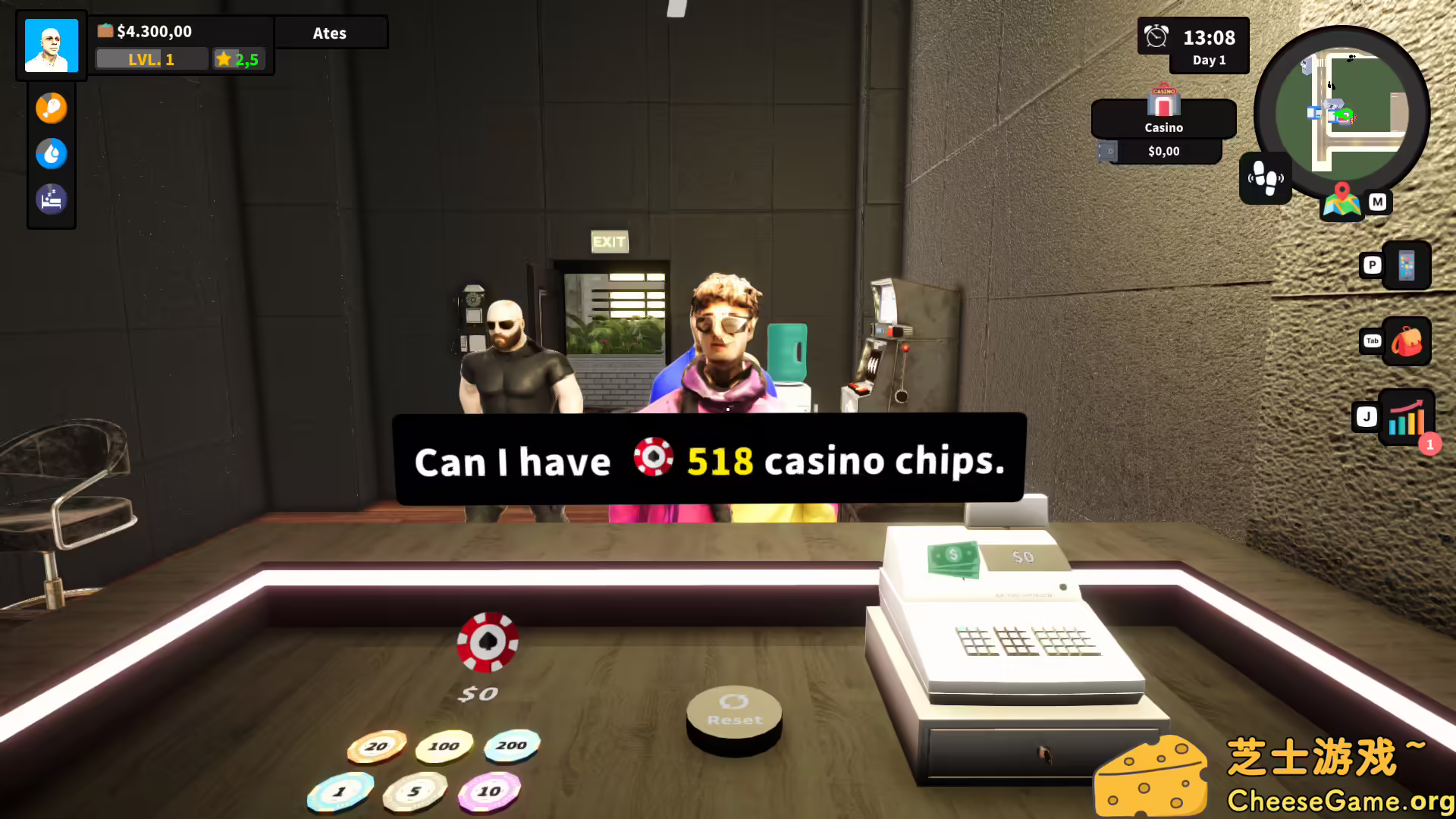 图片[1] [PC]赌场经营模拟器/Casino Management Simulator | 学习版单机游戏截图-CheeseGame-芝士游戏