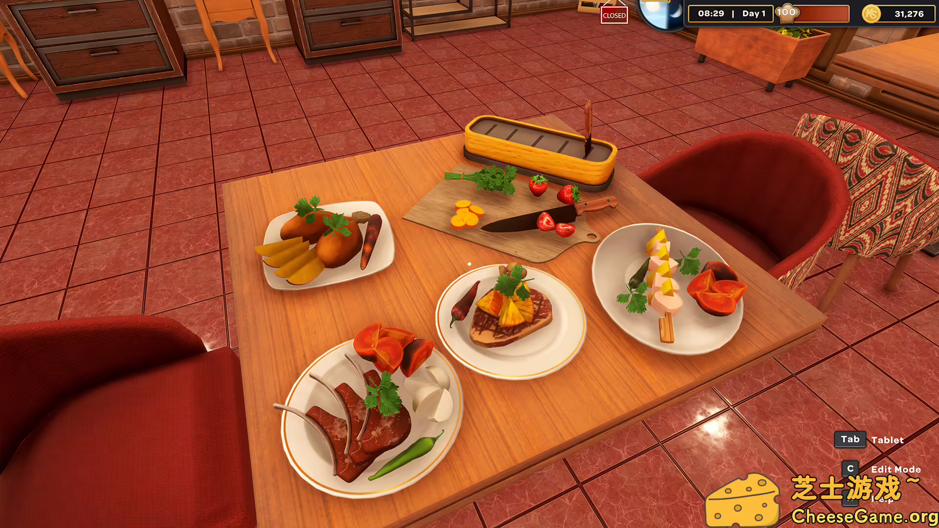 图片[1] [PC]烤肉串模拟器/Kebab Chefs! - Restaurant Simulator | 学习版单机游戏截图-CheeseGame-芝士游戏