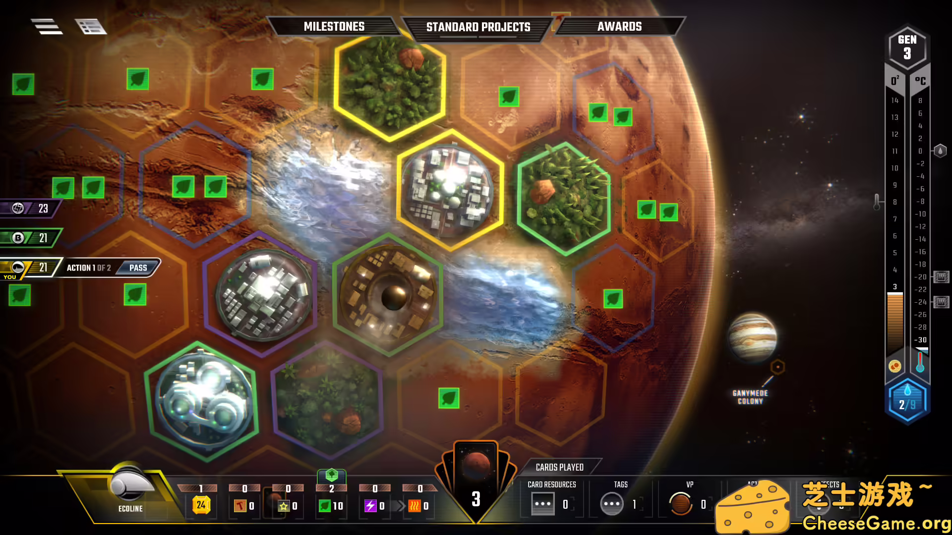 图片[1] [PC]殖民火星/改造火星/Terraforming Mars | 学习版单机游戏截图-CheeseGame-芝士游戏