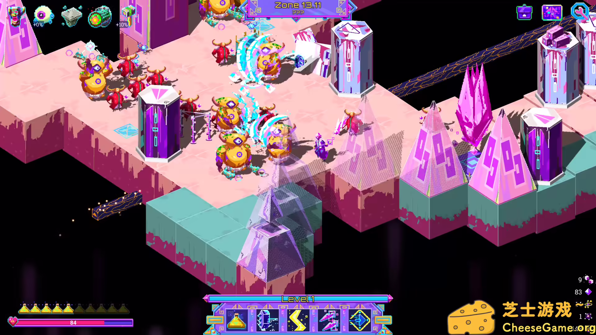 图片[1] [PC]霓虹魔咒风暴/Neon Spellstorm | 学习版单机游戏截图-CheeseGame-芝士游戏