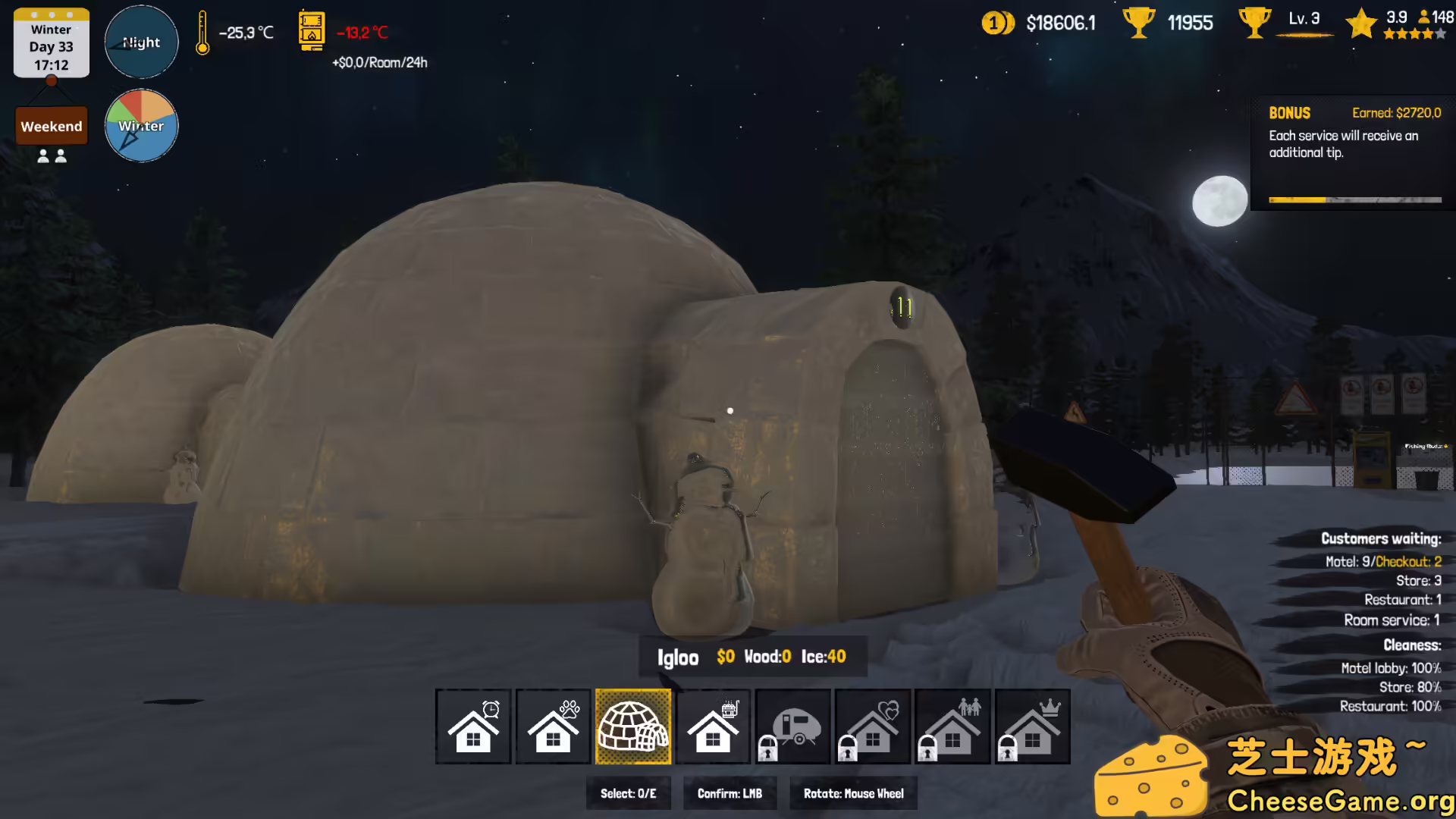 图片[1] [PC]北极汽车旅馆模拟器/Arctic Motel Simulator | 学习版单机游戏截图-CheeseGame-芝士游戏