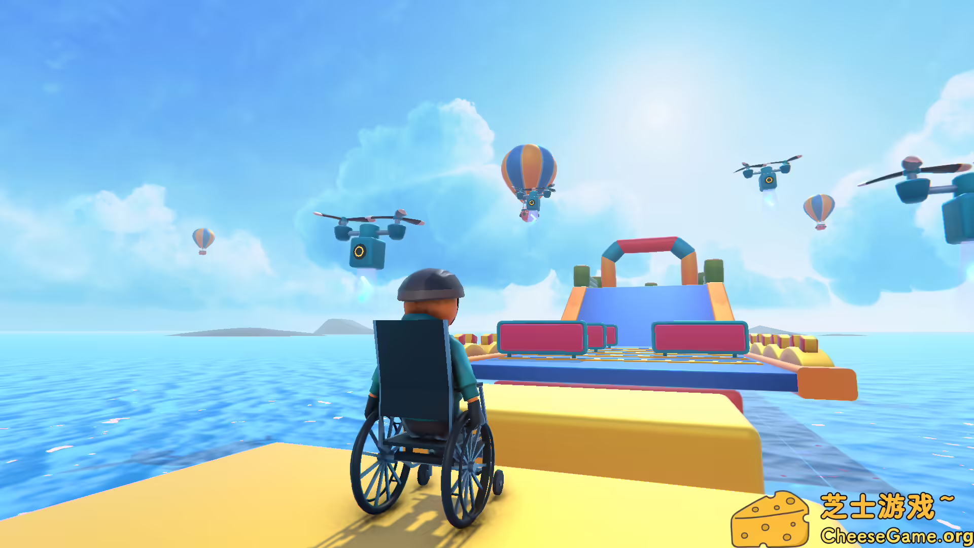 图片[1] [PC]轮椅模拟器/4Wheel Challenge | 学习版单机游戏截图-CheeseGame-芝士游戏