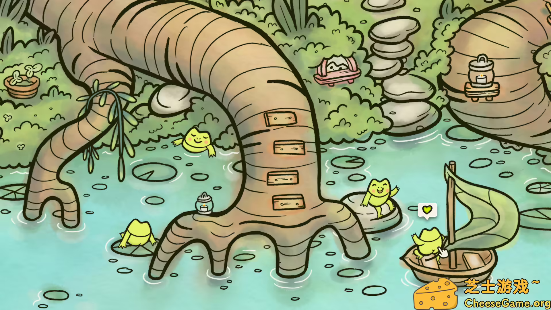 图片[1] [PC]尋找青蛙/Find My Frogs | 学习版单机游戏截图-CheeseGame-芝士游戏