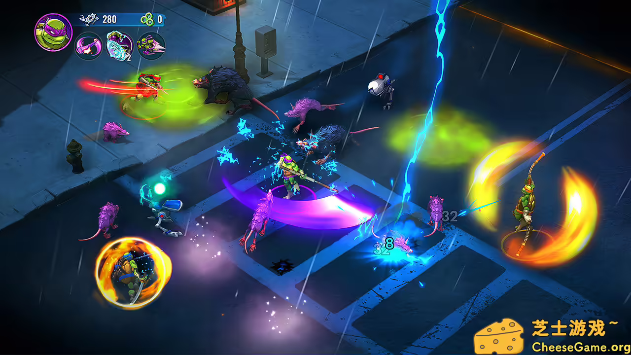 图片[4] [PC]忍者神龟：破碎命运/Teenage Mutant Ninja Turtles: Splintered Fate/支持网络联机 | 学习版单机游戏截图-CheeseGame-芝士游戏