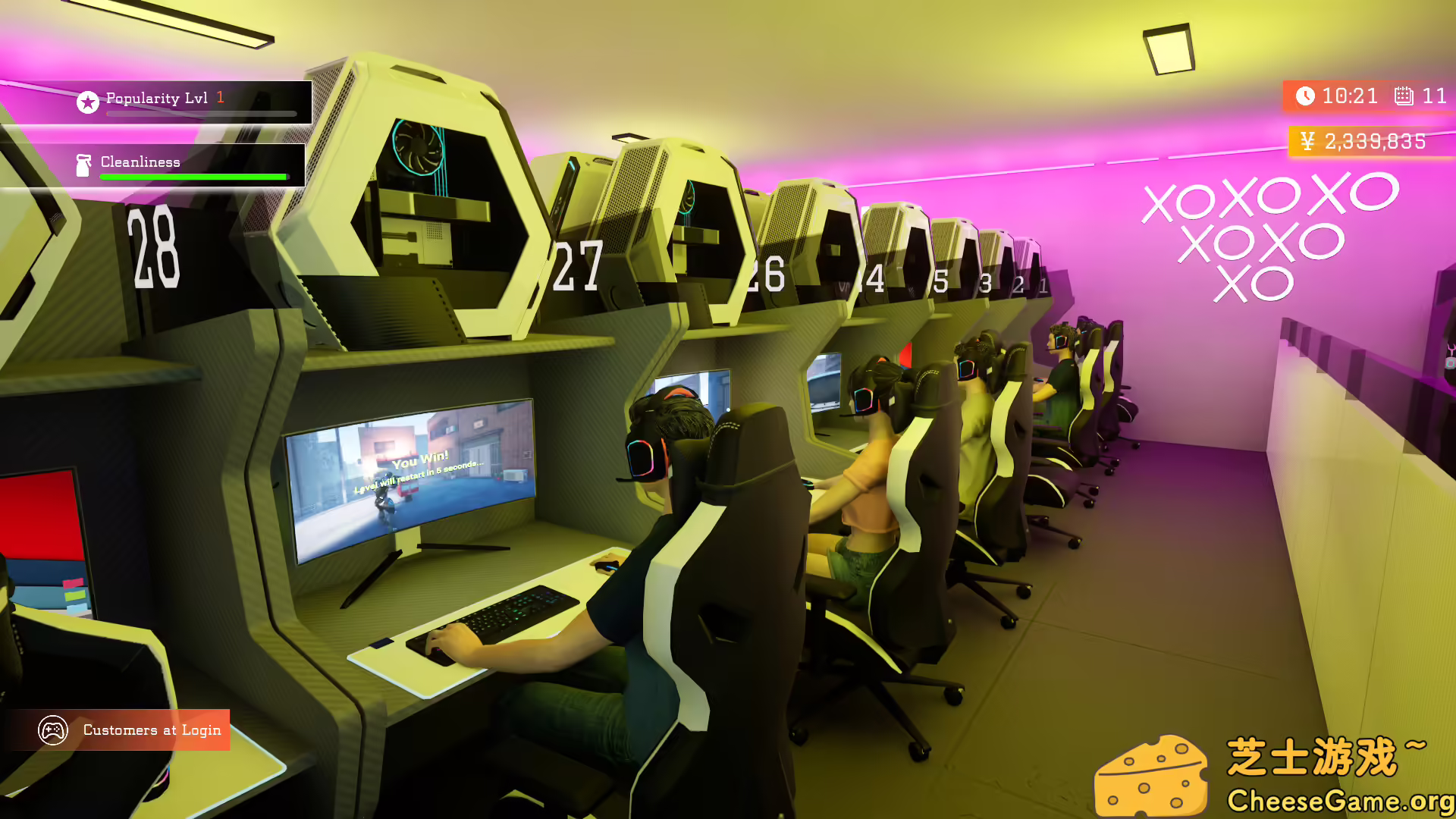 图片[1] [PC]游戏咖啡馆模拟/Gaming Cafe Simulator | 学习版单机游戏截图-CheeseGame-芝士游戏