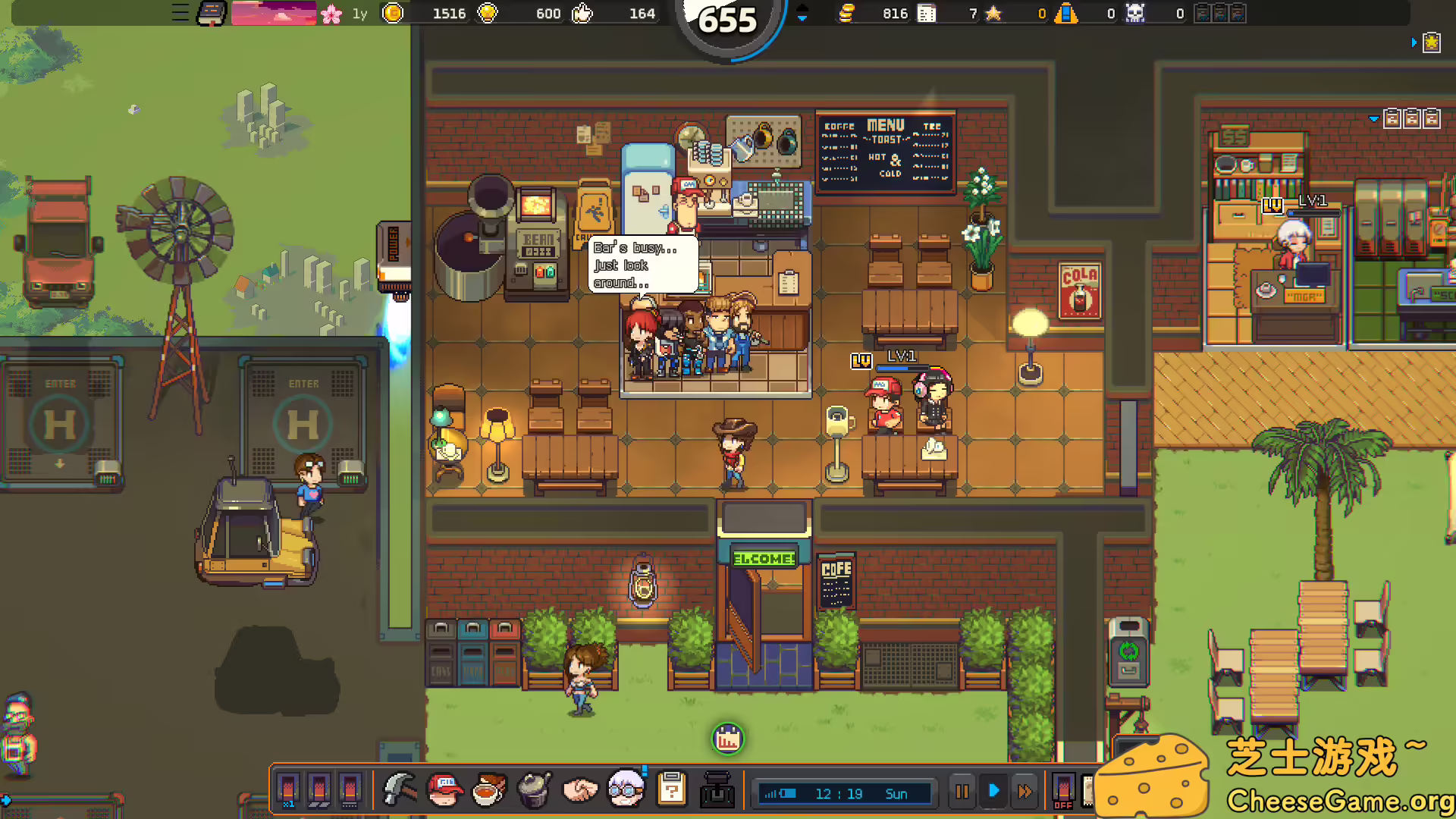 图片[1] [PC]原地起啡/SkyBrew: Entropic Strategist | 学习版单机游戏截图-CheeseGame-芝士游戏