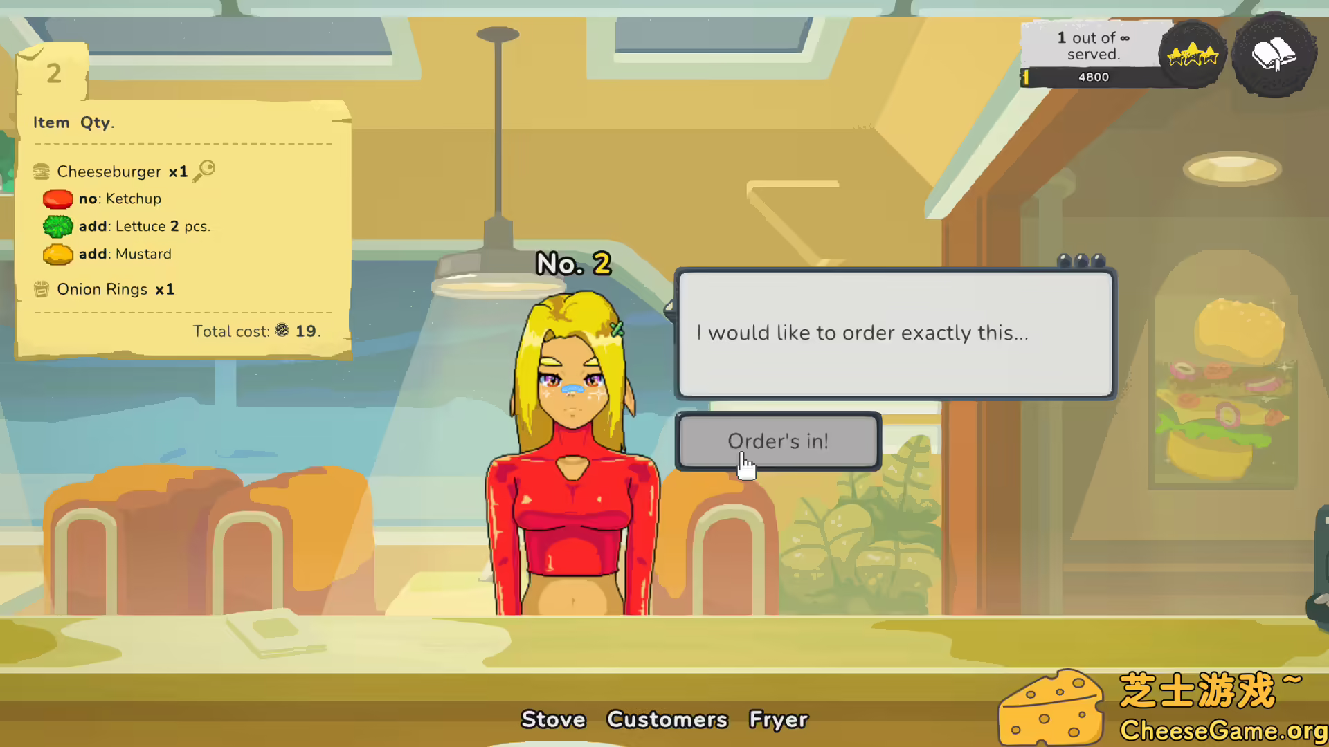 图片[4] [PC]银河汉堡/Galaxy Burger | 学习版单机游戏截图-CheeseGame-芝士游戏