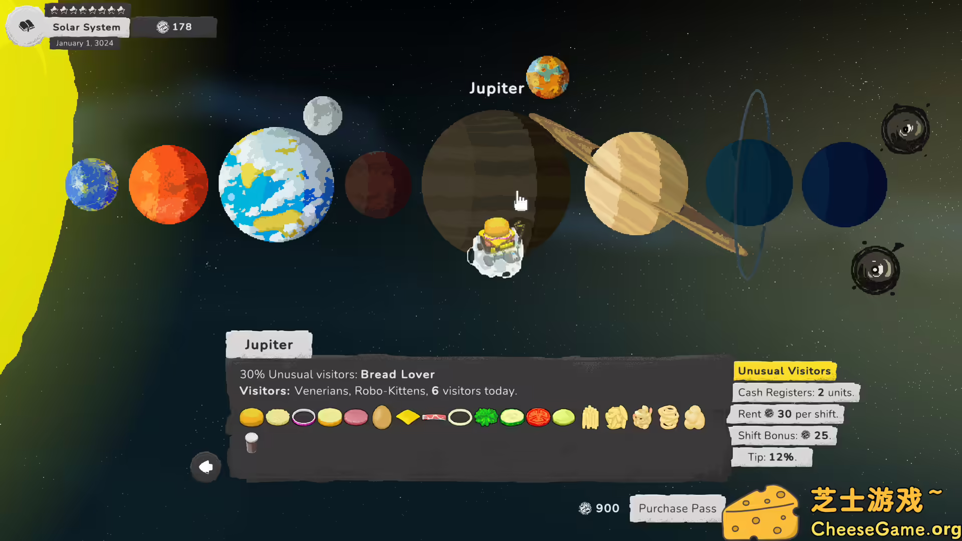 图片[5] [PC]银河汉堡/Galaxy Burger | 学习版单机游戏截图-CheeseGame-芝士游戏