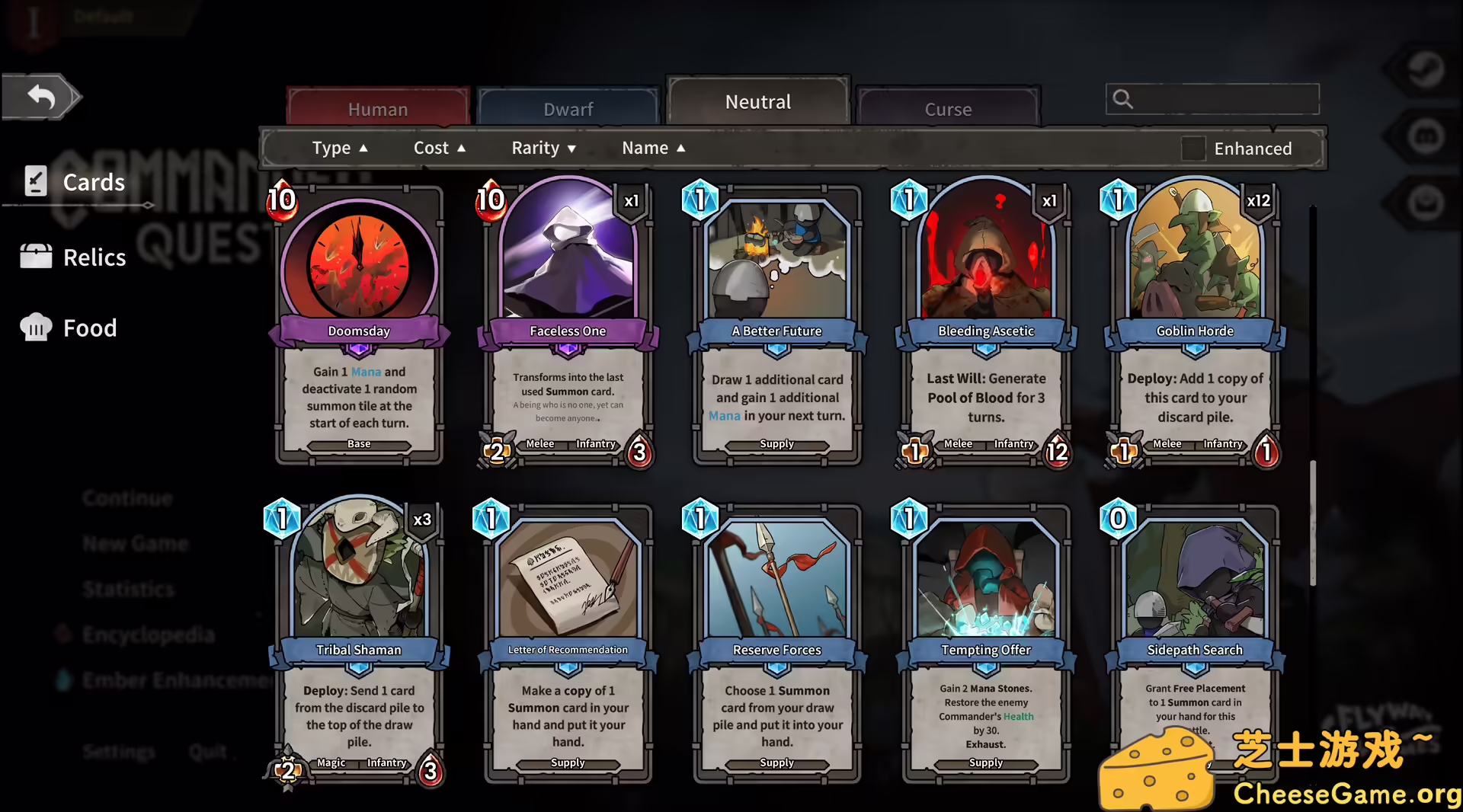 图片[3] [PC]牌兵布阵/Commander Quest | 学习版单机游戏截图-CheeseGame-芝士游戏