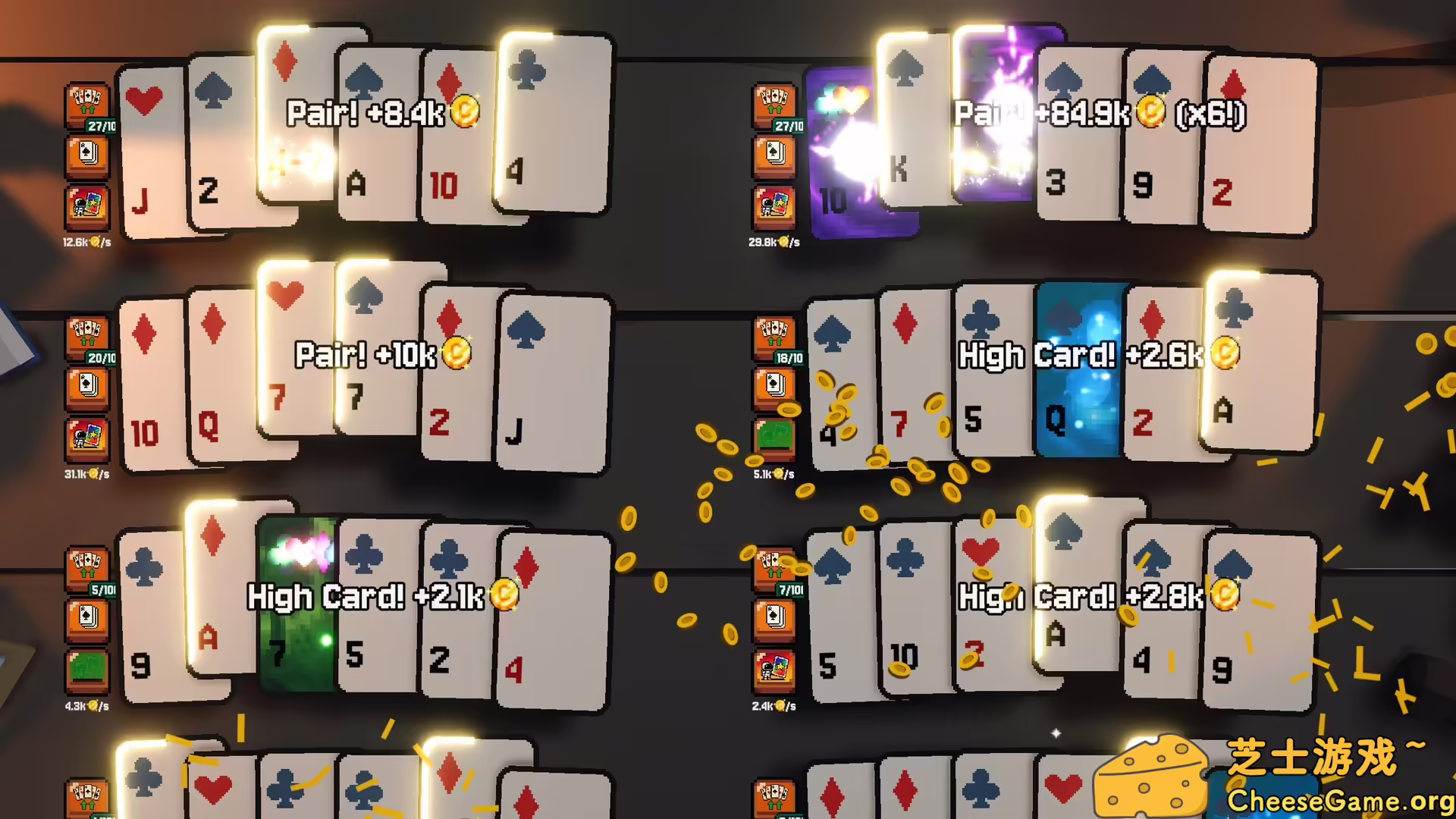 图片[1] [PC]翻天喜地凑大钱/This Ain’t Even Poker, Ya Joker | 游戏截图-CheeseGame-芝士游戏