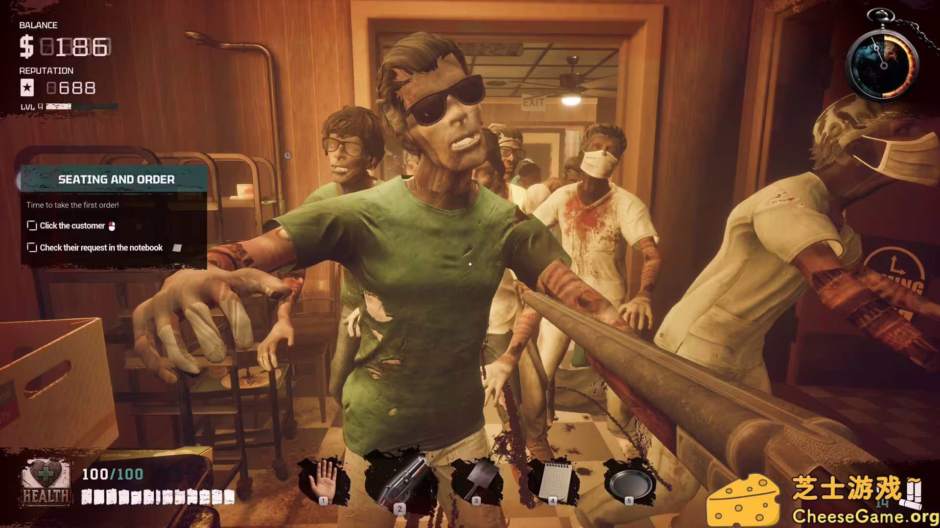 图片[2] [PC]僵尸餐馆模拟器/Zombie Diner Simulator | 游戏截图-CheeseGame-芝士游戏