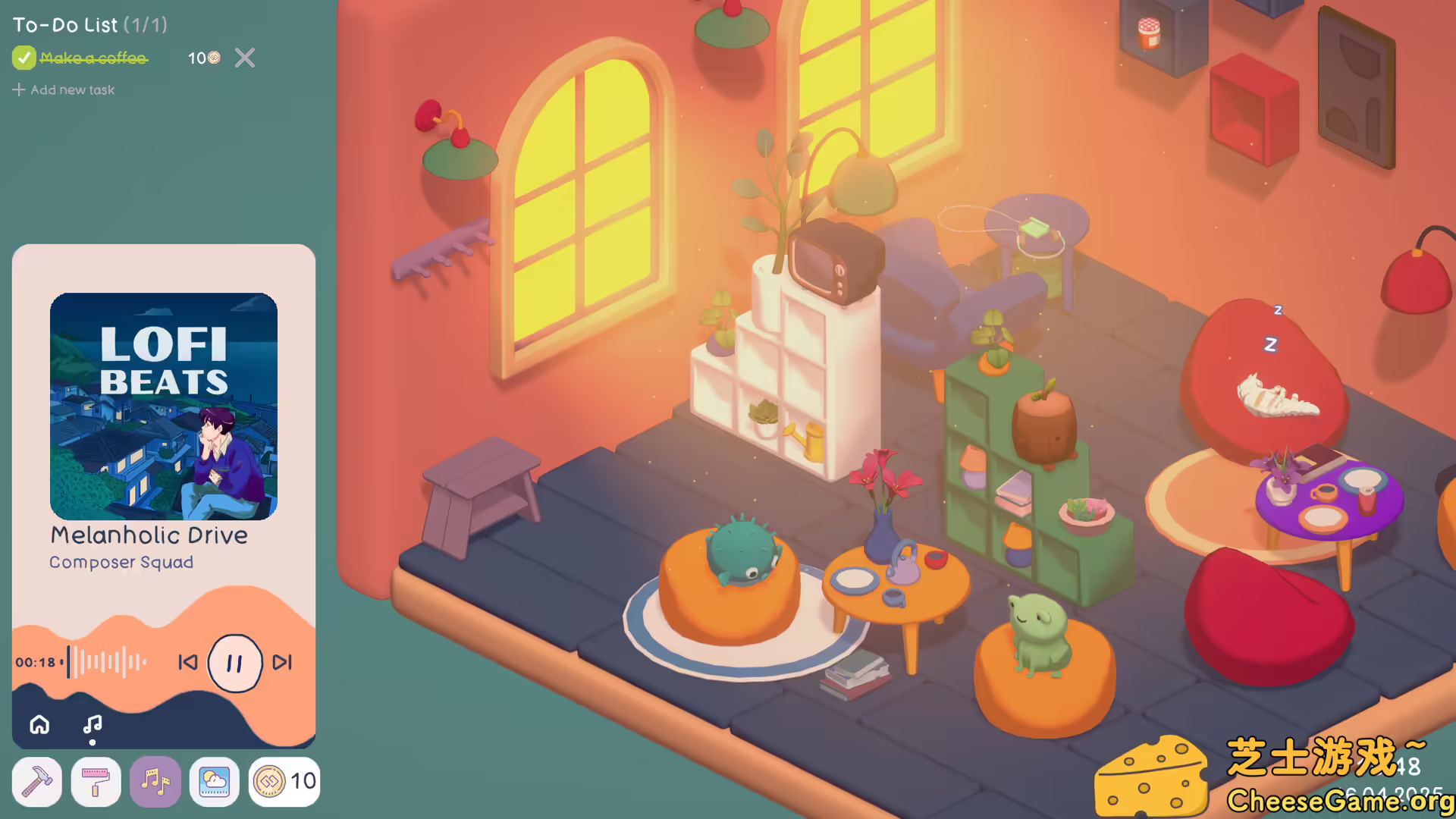 图片[3] [PC]悠然小宅/Your Personal Chill Apartment | 游戏截图-CheeseGame-芝士游戏