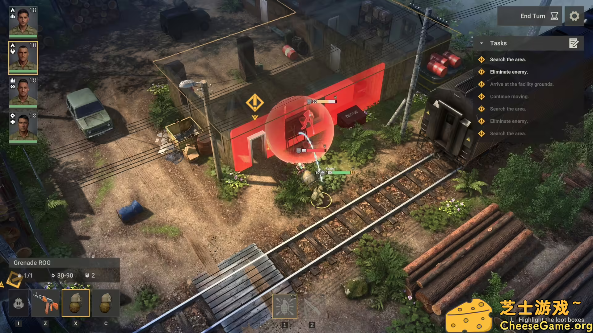 图片[5] [PC]未来的战争策略：SOF与外星人入侵/Future War Tactics: SOF vs Alien Invasion – Turn-Based Strategy | 游戏截图-CheeseGame-芝士游戏