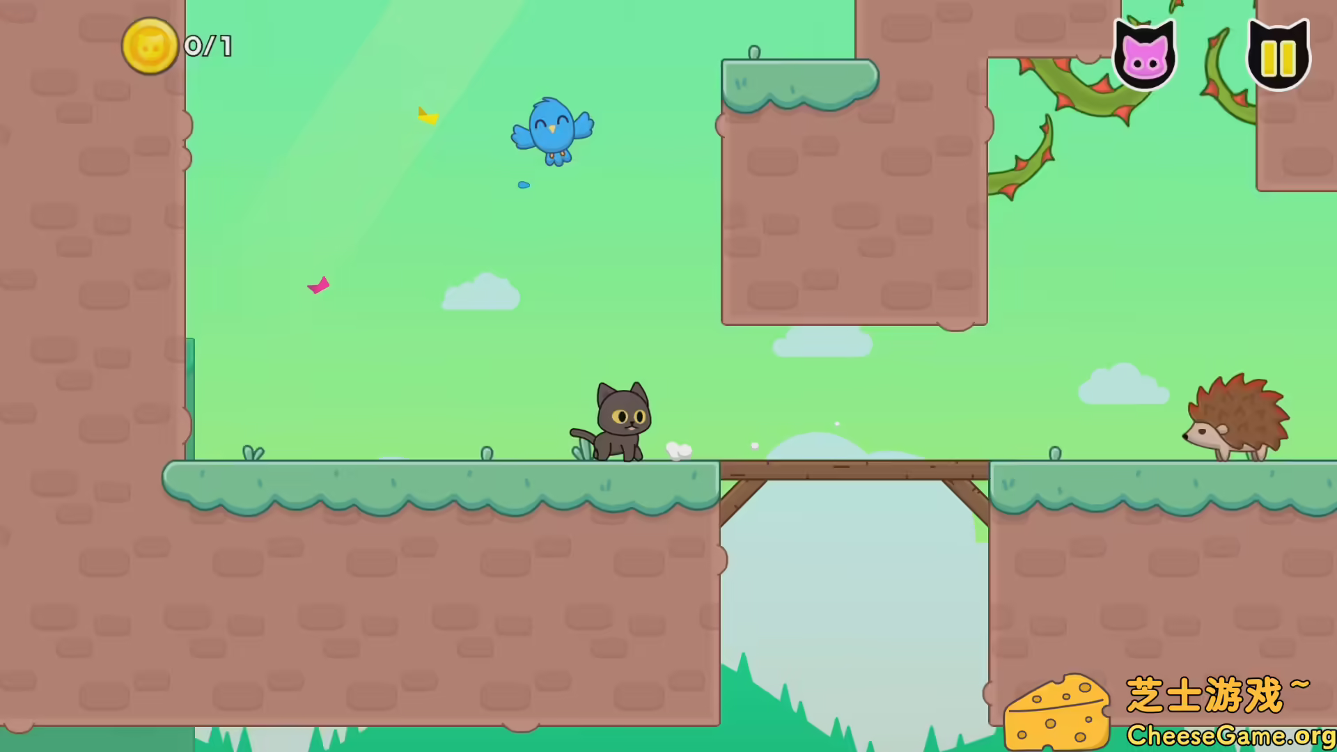 图片[1] [PC]猫咪爱鸟/Kitty Loves Birds | 游戏截图-CheeseGame-芝士游戏