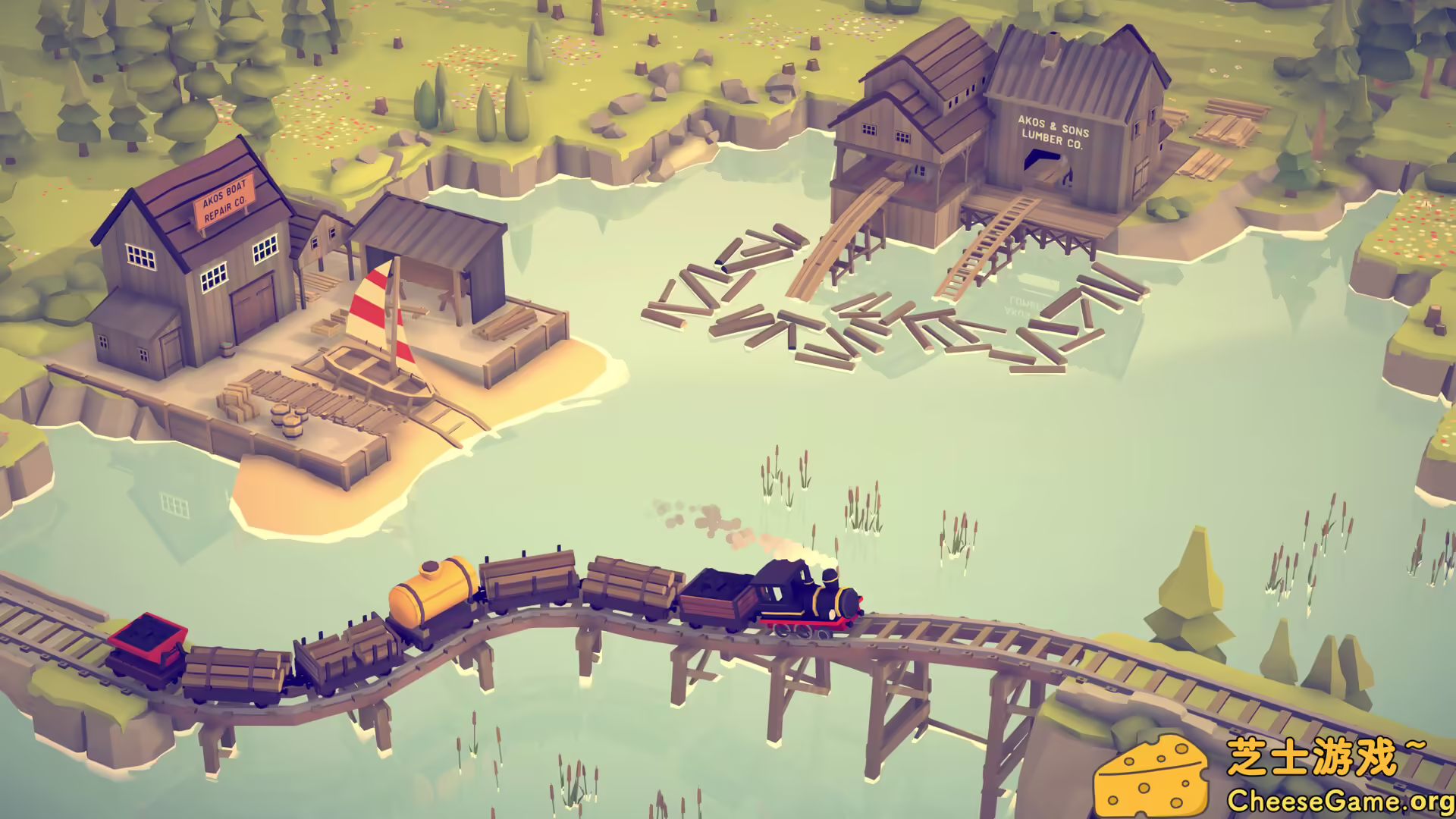 图片[1] [PC]岛屿与火车/Islands & Trains | 游戏截图-CheeseGame-芝士游戏