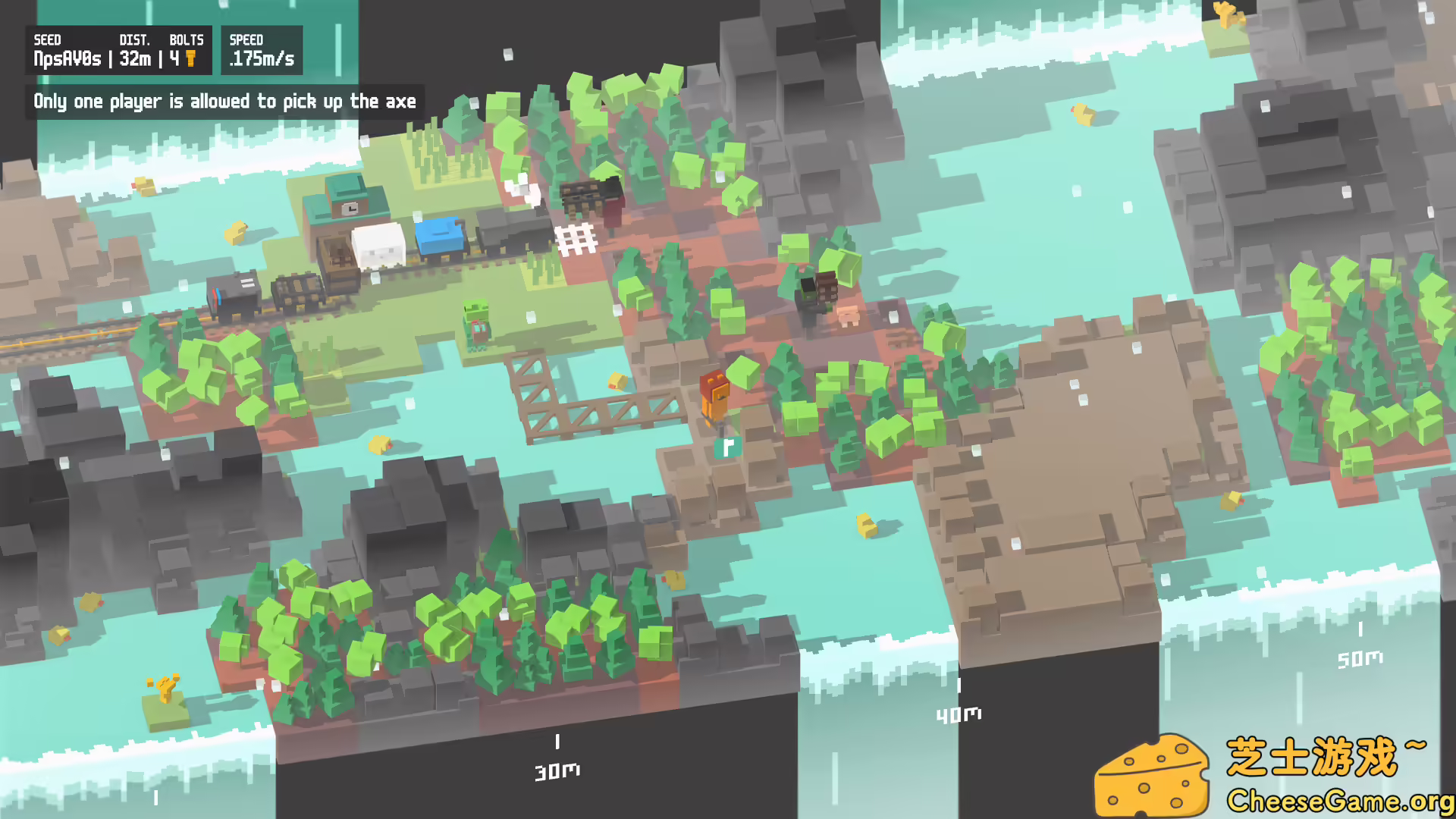 图片[3] [PC]一起开火车!/Unrailed! | 游戏截图-CheeseGame-芝士游戏