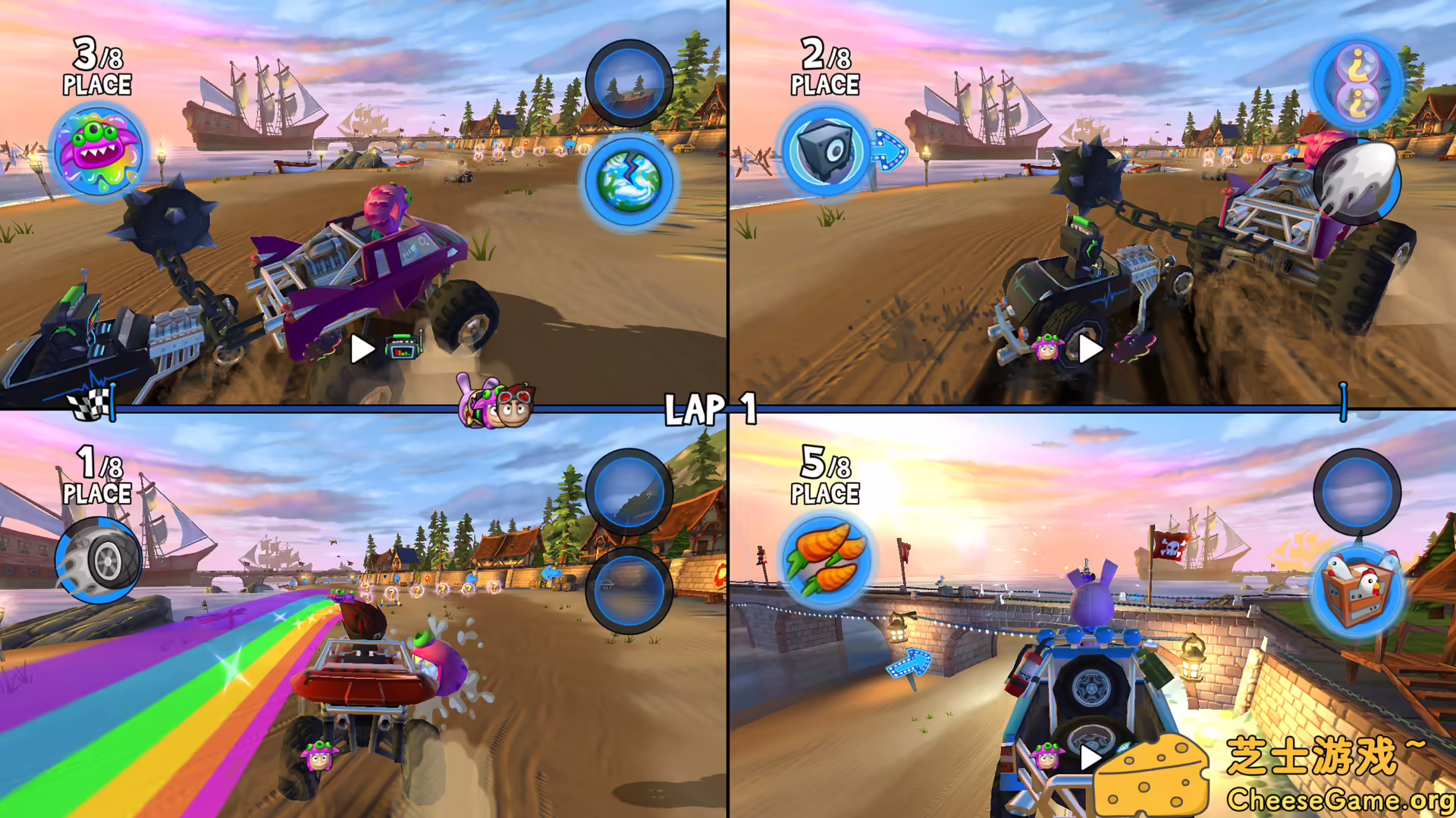 图片[4] [PC]沙滩车竞速2：岛屿冒险/Beach Buggy Racing 2: Island Adventure | 游戏截图-CheeseGame-芝士游戏