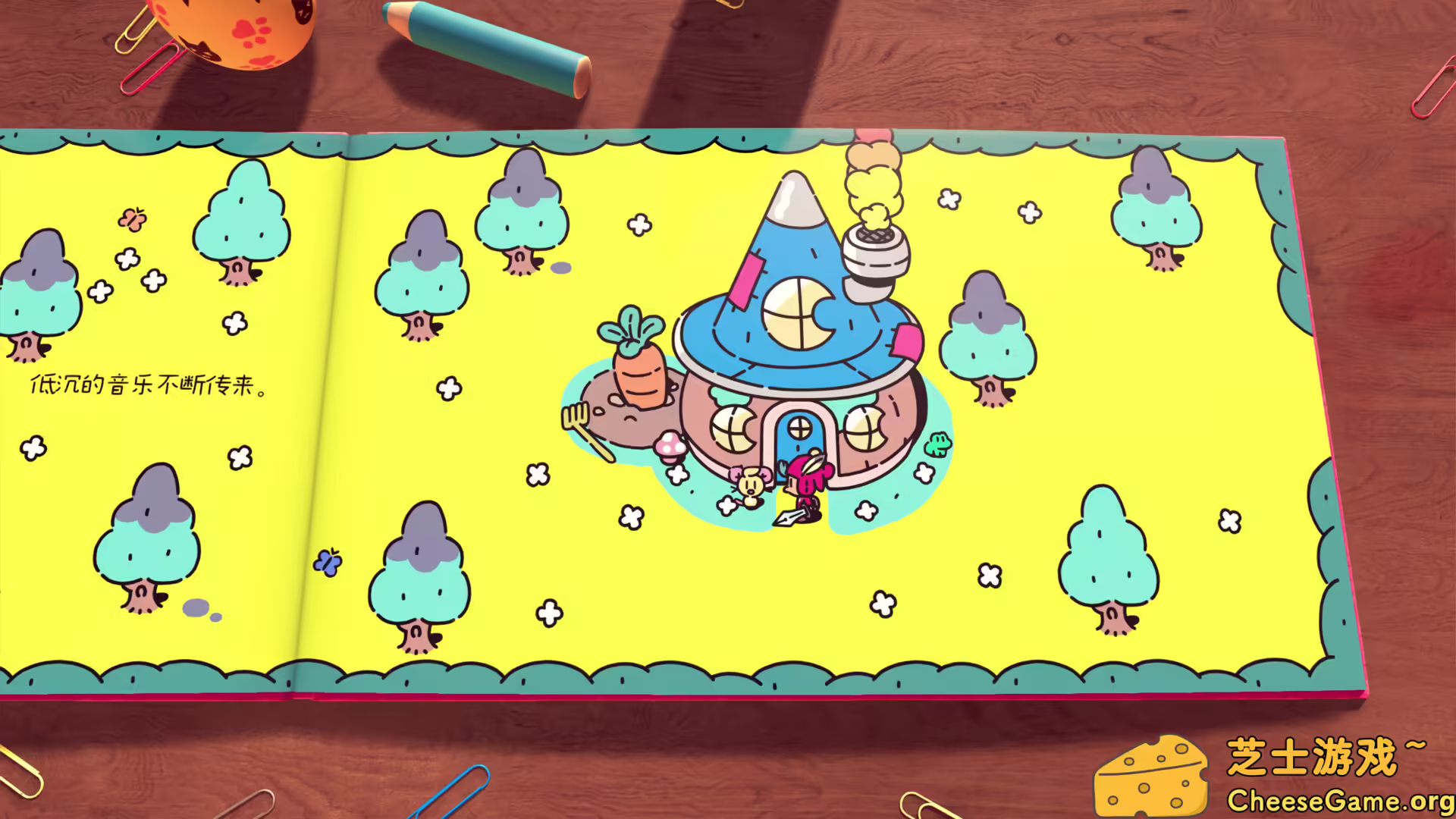 图片[1] [PC]勇敢小骑士/The Plucky Squire | 游戏截图-CheeseGame-芝士游戏