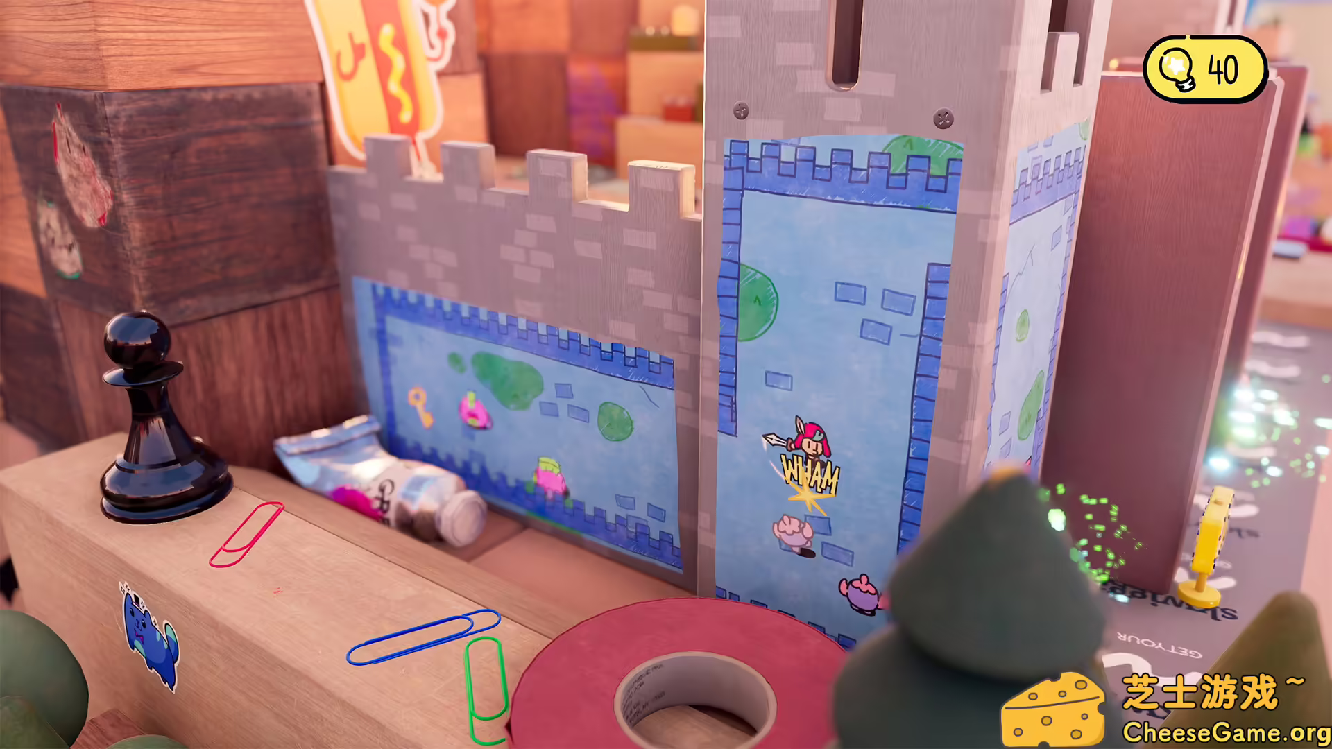 图片[2] [PC]勇敢小骑士/The Plucky Squire | 游戏截图-CheeseGame-芝士游戏