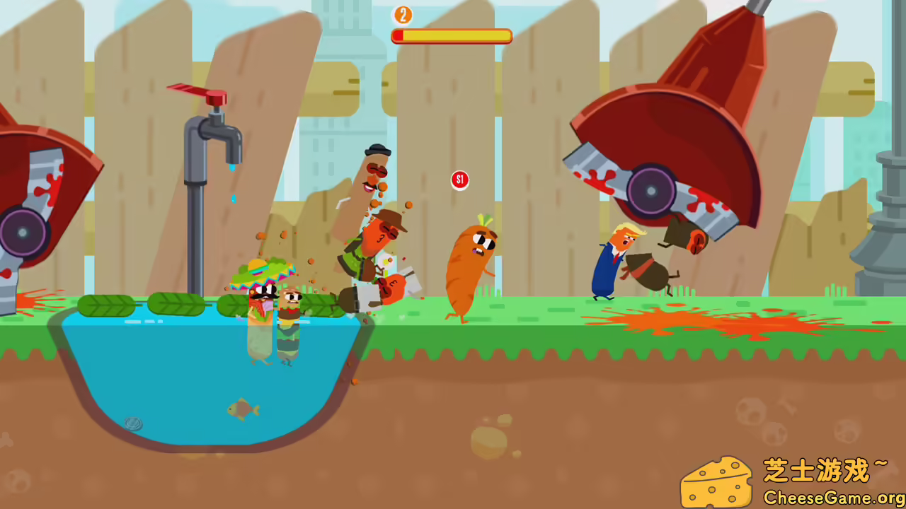 图片[5] [PC]奔跑吧，香肠！/Run Sausage Run! | 游戏截图-CheeseGame-芝士游戏