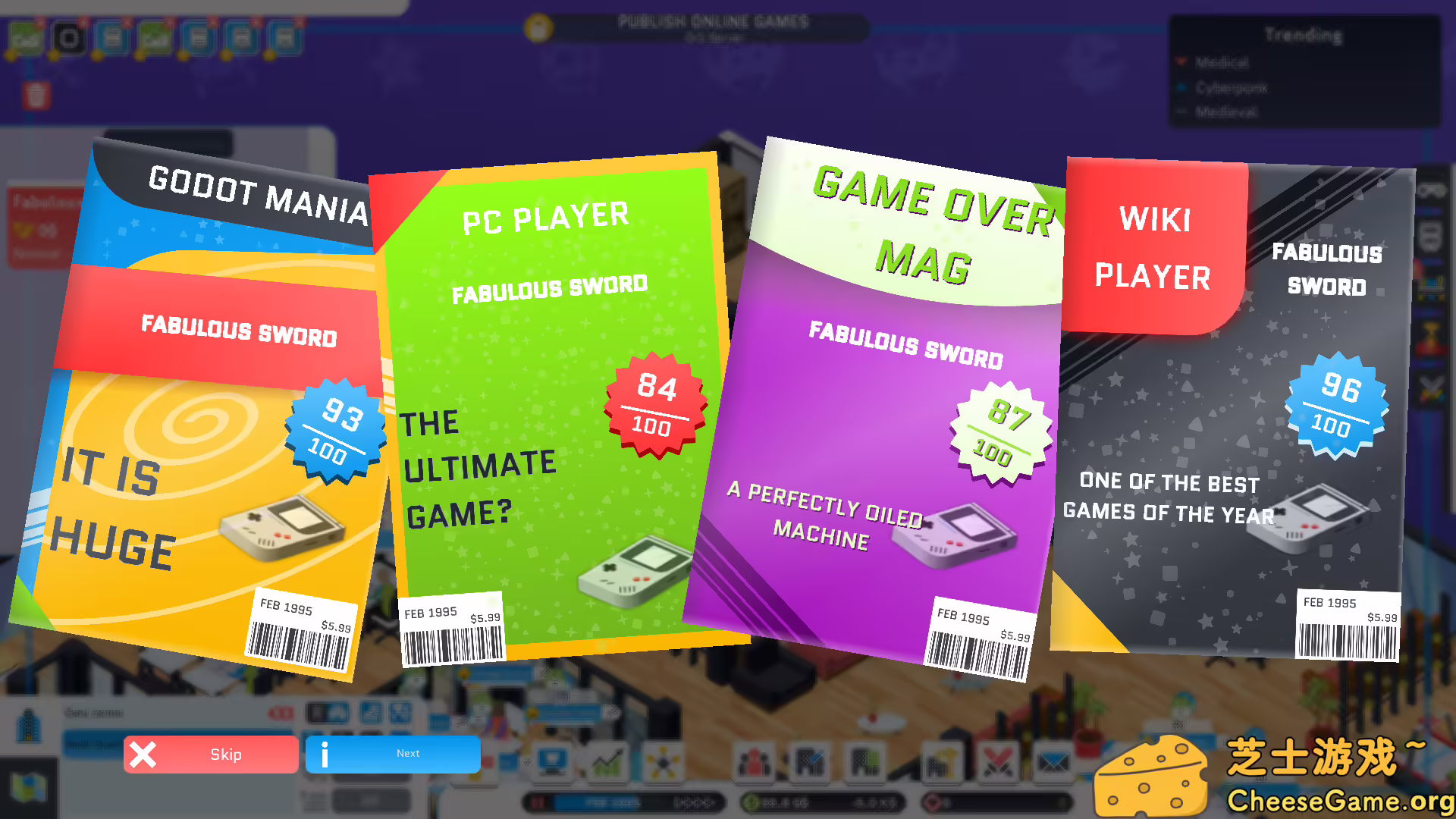 图片[4] [PC]城市游戏工作室/City Game Studio: a tycoon about game dev | 游戏截图-CheeseGame-芝士游戏