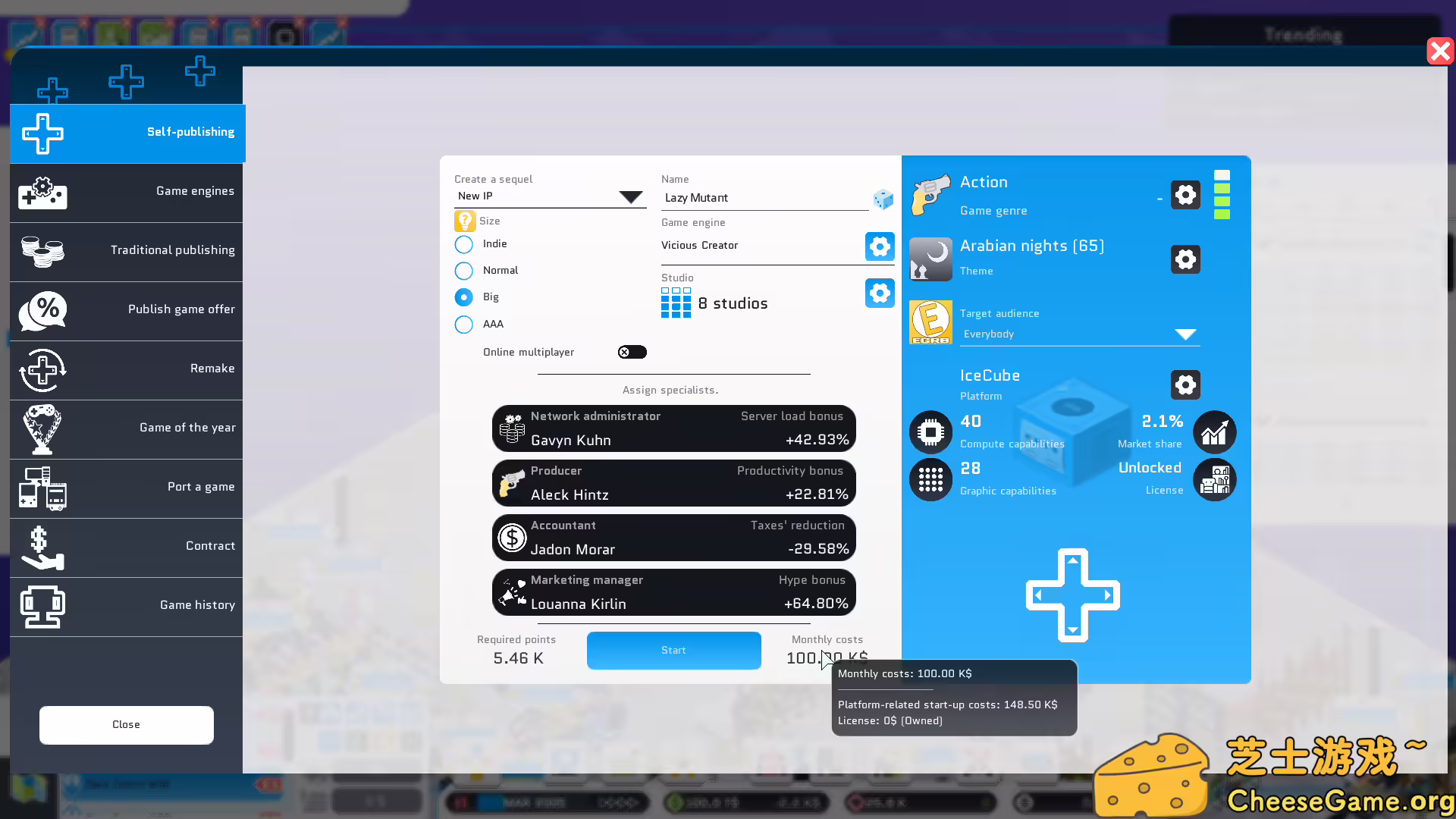 图片[5] [PC]城市游戏工作室/City Game Studio: a tycoon about game dev | 游戏截图-CheeseGame-芝士游戏