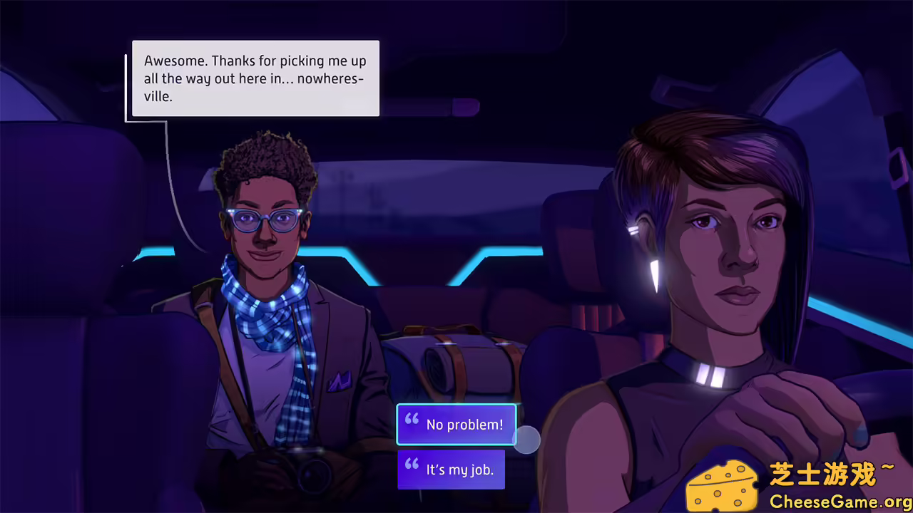 图片[1] [PC]霓虹下的出租车/Neo Cab | 游戏截图-CheeseGame-芝士游戏