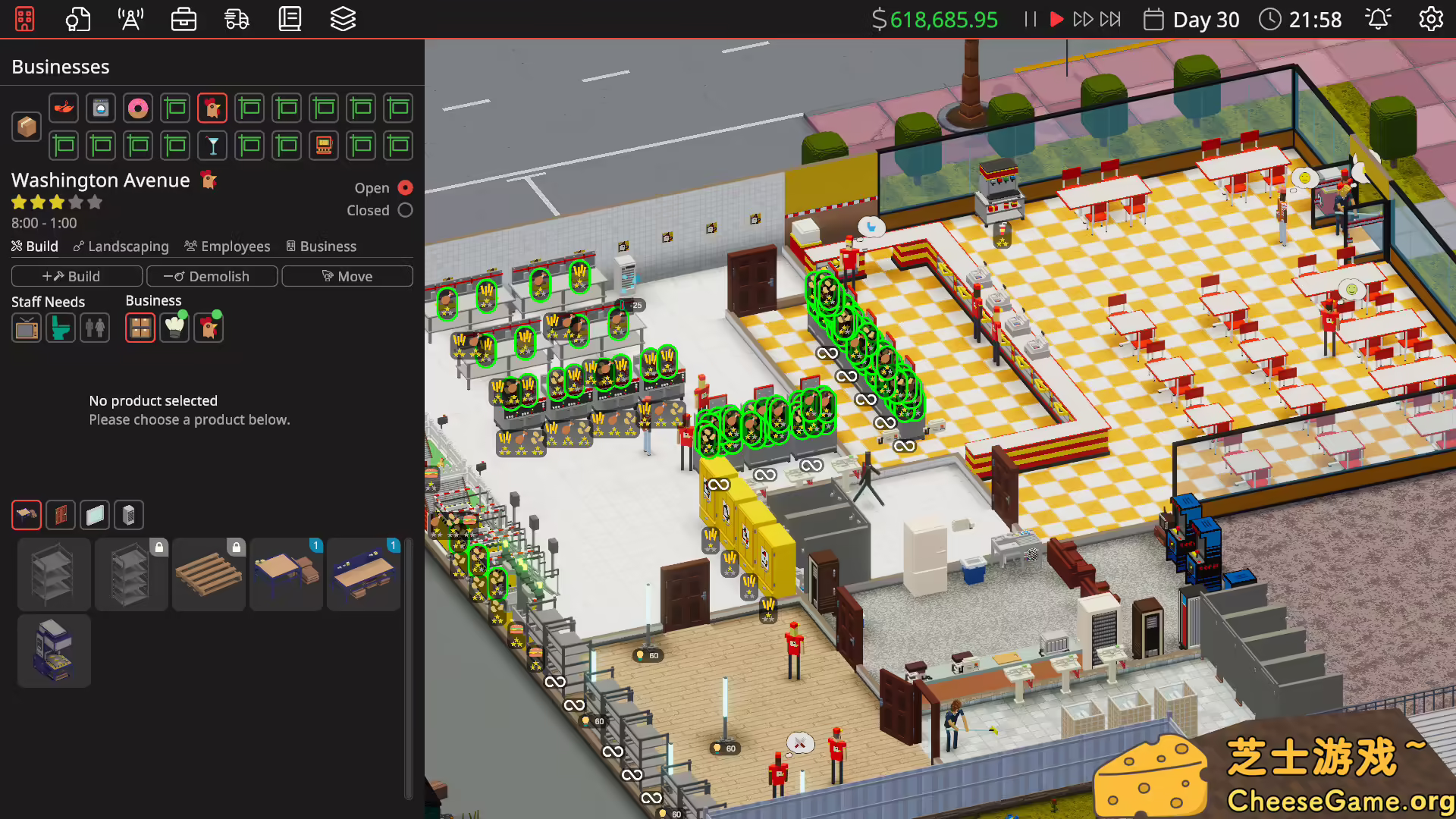 图片[3] [PC]绝对不是炸鸡/Definitely Not Fried Chicken | 游戏截图-CheeseGame-芝士游戏