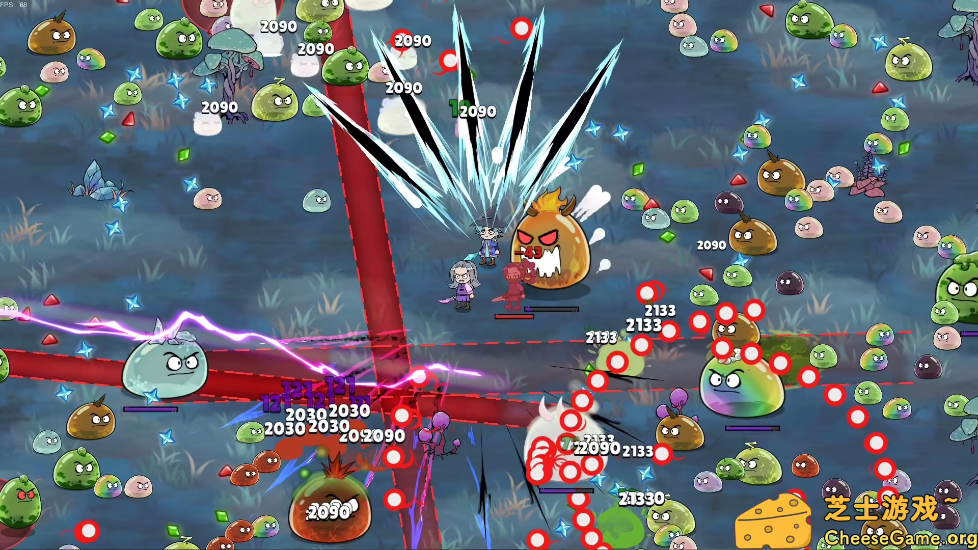 图片[3] [PC]勇者串串烧：泡泡幸存者/Skewer of Heroes: Bubble Survivors | 游戏截图-CheeseGame-芝士游戏