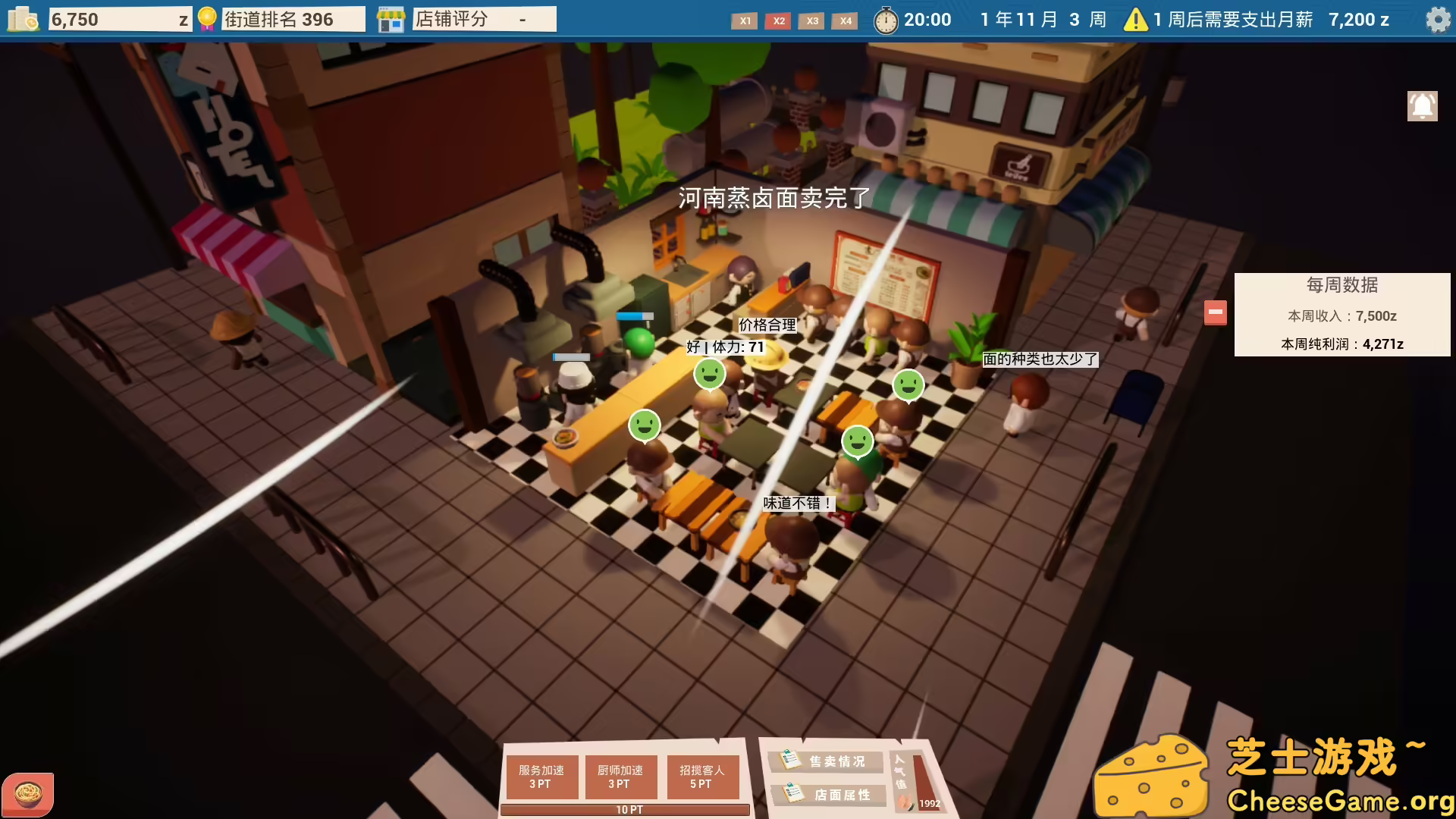 图片[2] [PC]都市小面馆/City Noodle Shop Simulator | 游戏截图-CheeseGame-芝士游戏