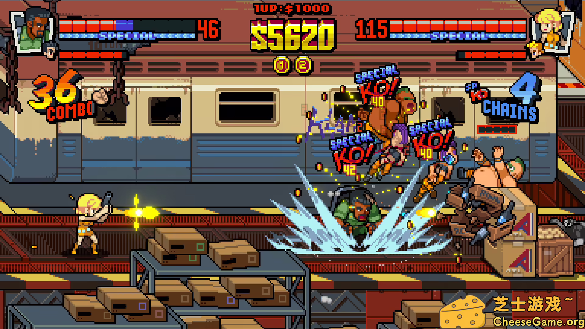 图片[2] [PC]双截龙外传：双龙出海/Double Dragon Gaiden: Rise Of Dragons | 游戏截图-CheeseGame-芝士游戏