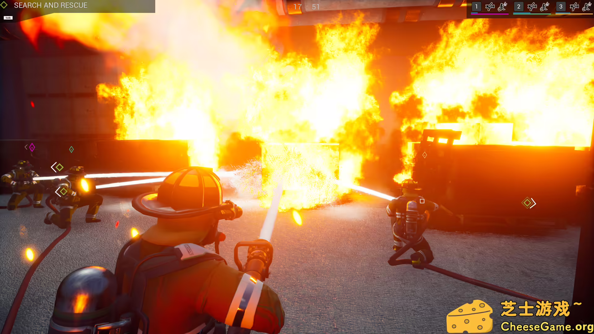 图片[1] [PC]模拟消防英豪/消防模拟器/Firefighting Simulator - The Squad | 游戏截图-CheeseGame-芝士游戏