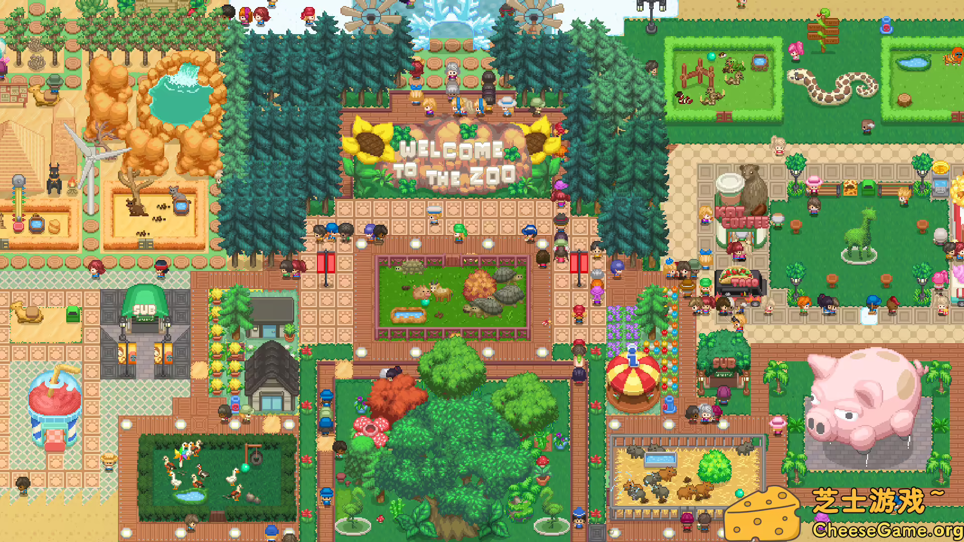 图片[1] [PC]来建一家动物园/让我们建一个动物园吧/Let's Build a Zoo | 游戏截图-CheeseGame-芝士游戏