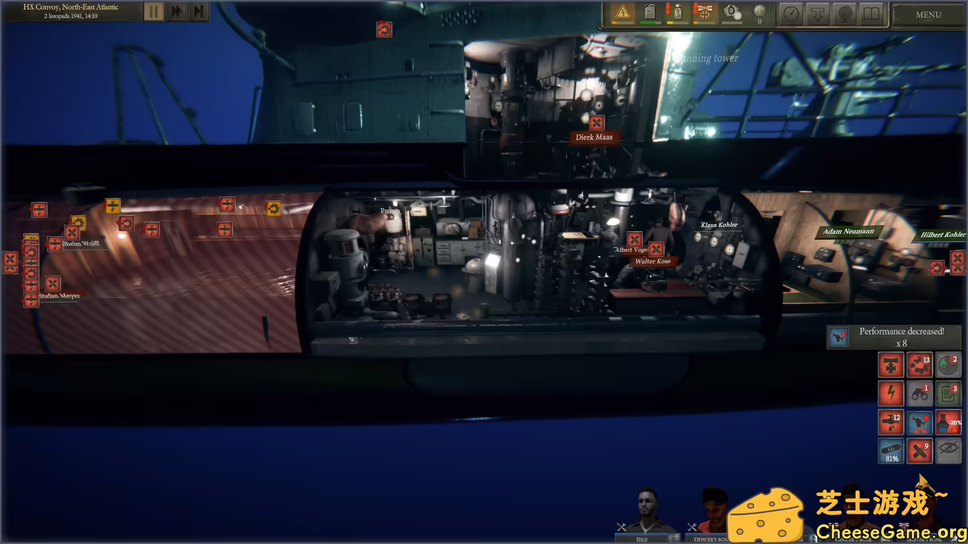 图片[2] [PC]U型潜艇/德国水手/UBOAT | 游戏截图-CheeseGame-芝士游戏