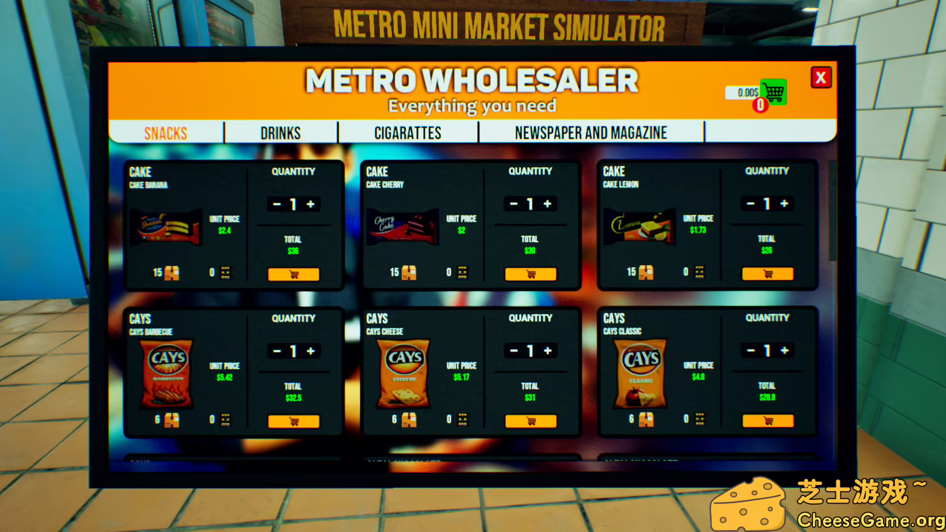 图片[4] [PC]地铁迷你市场模拟器/Metro Mini Market Simulator | 游戏截图-CheeseGame-芝士游戏