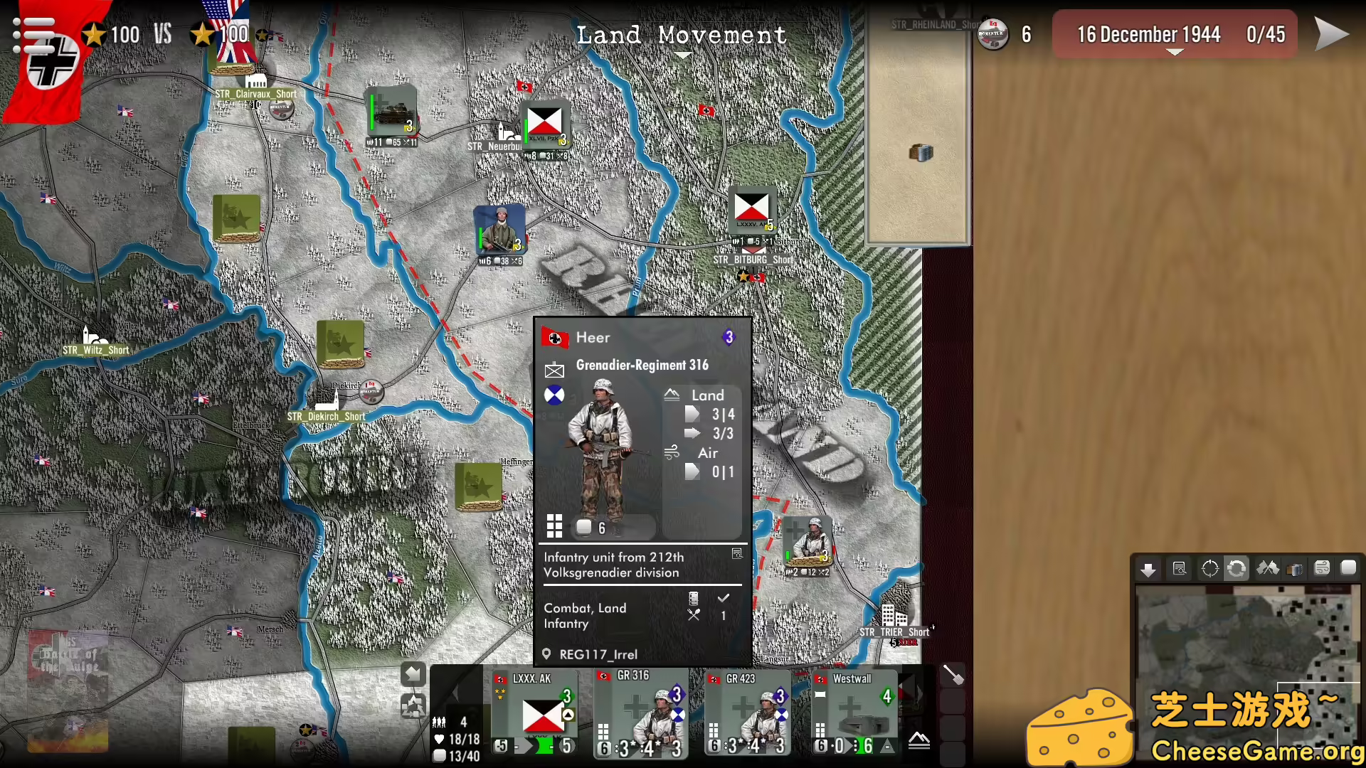 图片[4] [PC]突出部战役/SGS Battle of the Bulge | 游戏截图-CheeseGame-芝士游戏