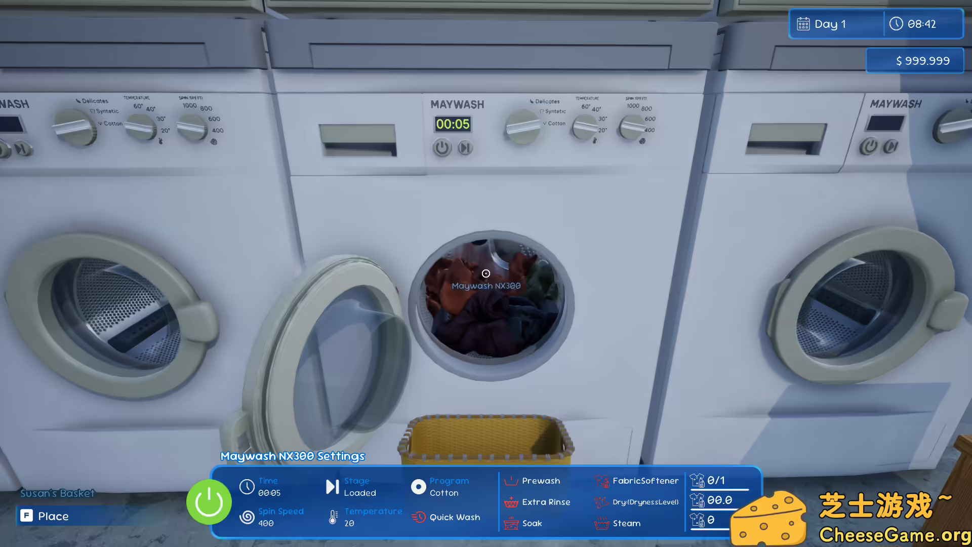 图片[3] [PC]洗衣店经理模拟器/Laundromat Manager Simulator | 游戏截图-CheeseGame-芝士游戏