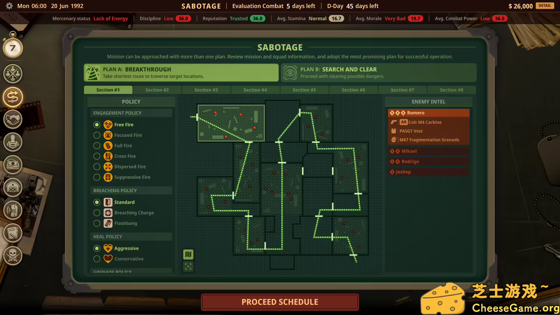 图片[1] [PC]私人军事经理：战术自动战斗/Private Military Manager: Tactical Auto Battler | 游戏截图-CheeseGame-芝士游戏