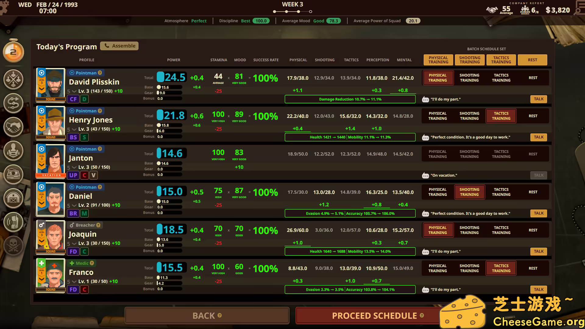 图片[3] [PC]私人军事经理：战术自动战斗/Private Military Manager: Tactical Auto Battler | 游戏截图-CheeseGame-芝士游戏