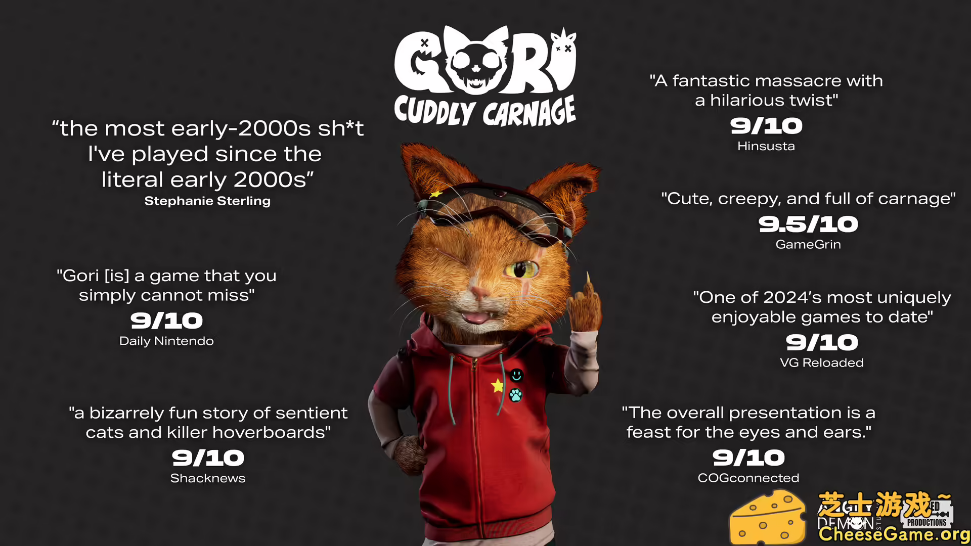 图片[1] [PC]哥里：可爱大灭绝/Gori: Cuddly Carnage | 游戏截图-CheeseGame-芝士游戏