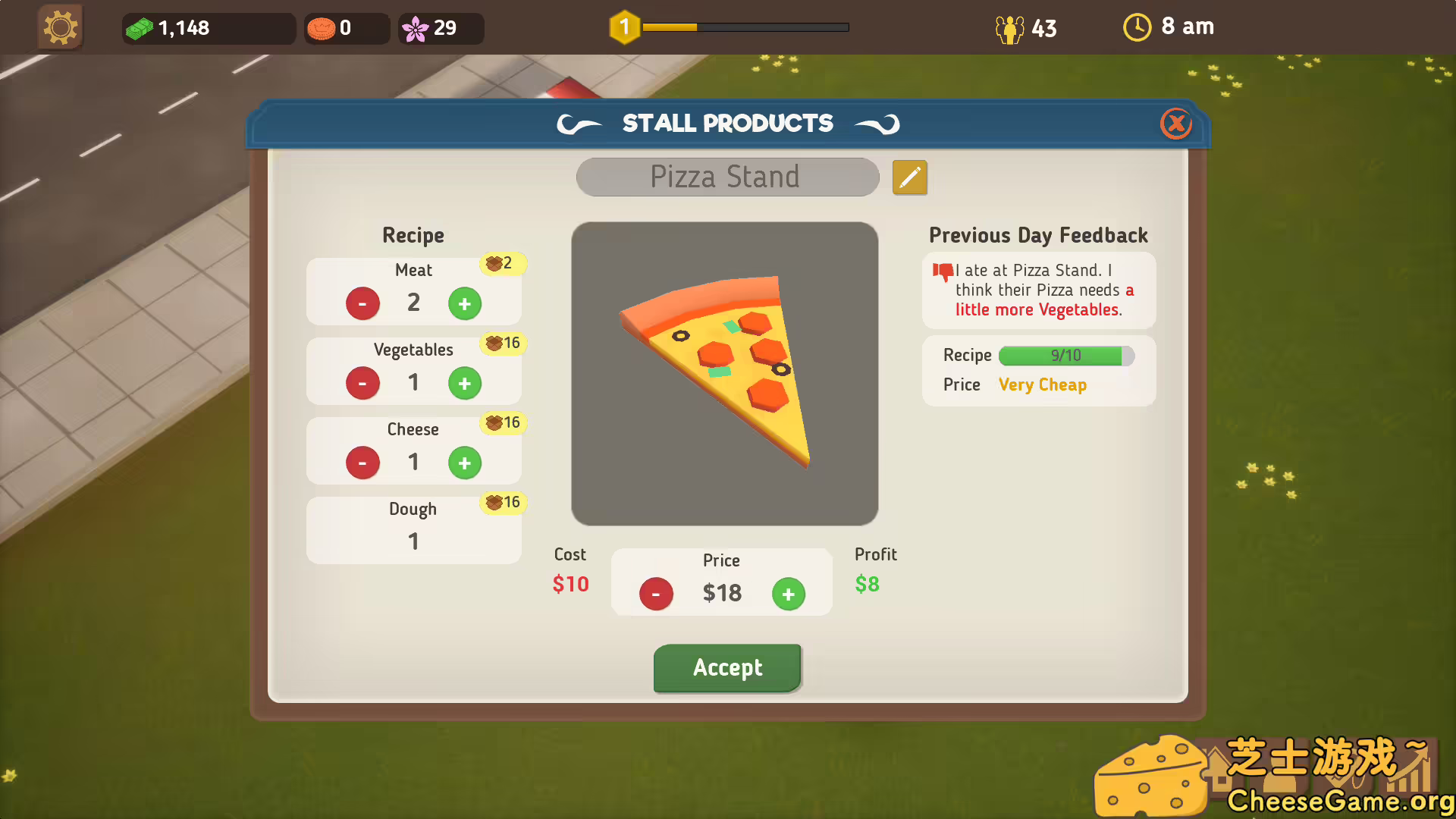 图片[3] [PC]美食公园经理/Food Park Manager | 游戏截图-CheeseGame-芝士游戏