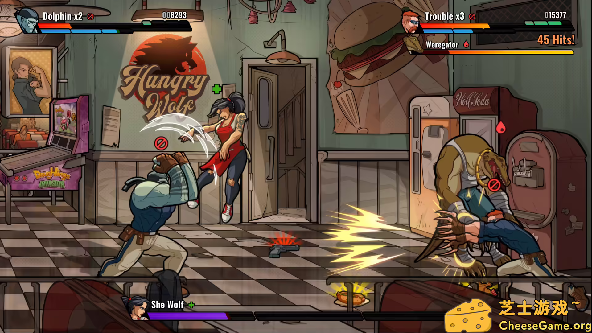 图片[3] [PC]混乱斗士/混乱的斗士/骚乱格斗/Mayhem Brawler | 游戏截图-CheeseGame-芝士游戏