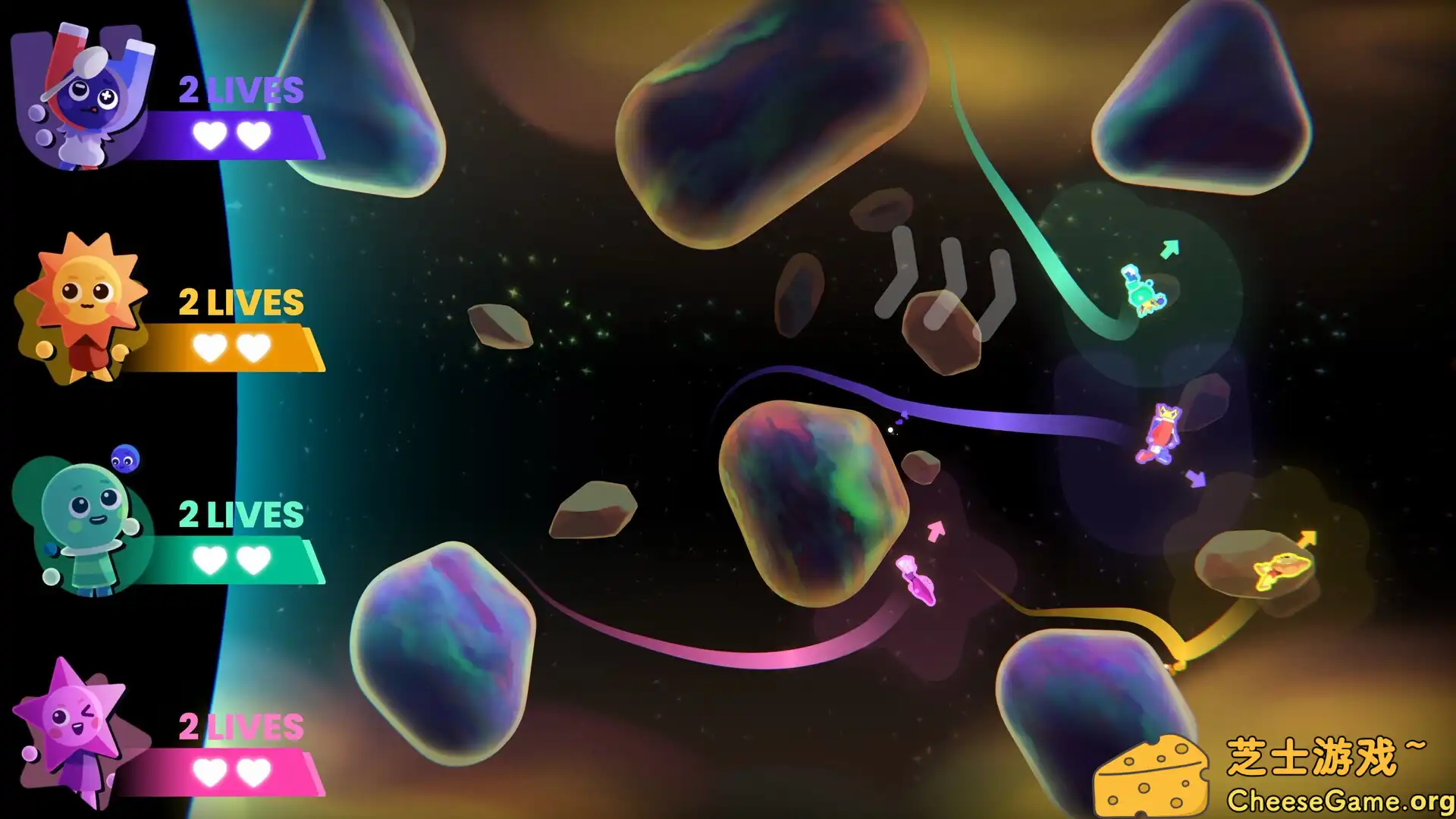 图片[1] [PC]反重力派对：银河大挑战/Which Way Up: Galaxy Games | 游戏截图-CheeseGame-芝士游戏