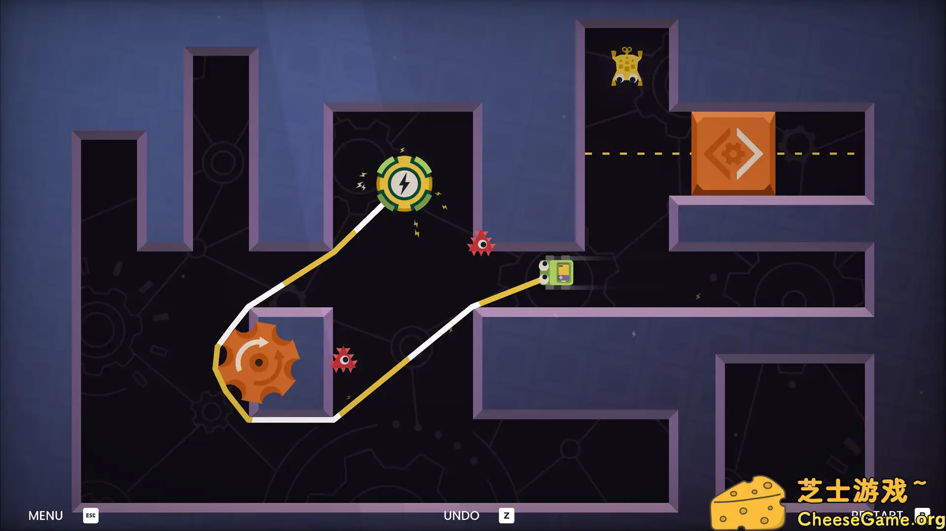 图片[1] [PC]寻路小电车/Robot Detour | 游戏截图-CheeseGame-芝士游戏