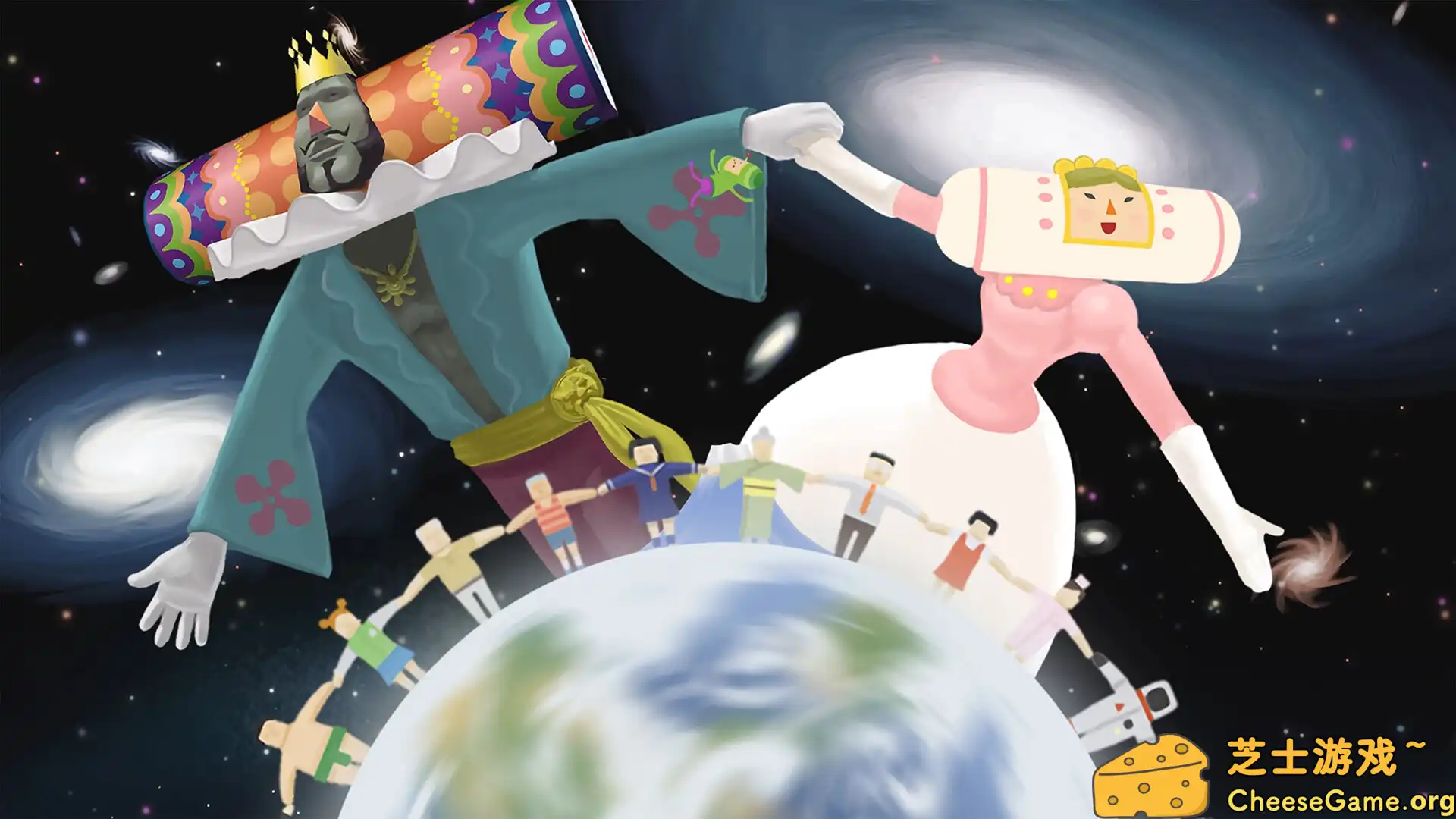 图片[1] [PC]人见人爱的块魂 安可+ 国王大人的小小回忆/We Love Katamari REROLL Royal Reverie | 游戏截图-CheeseGame-芝士游戏