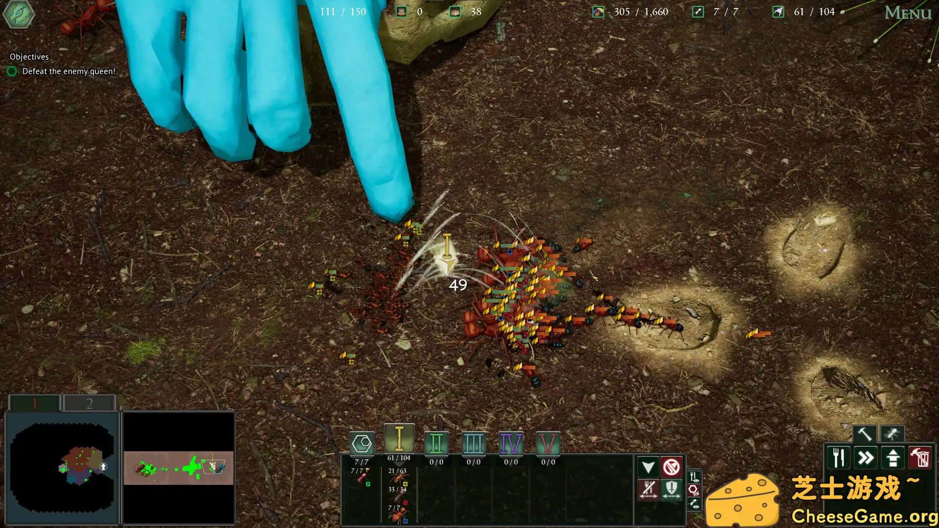 图片[2] [PC]地下蚁国/Empires of the Undergrowth | 游戏截图-CheeseGame-芝士游戏