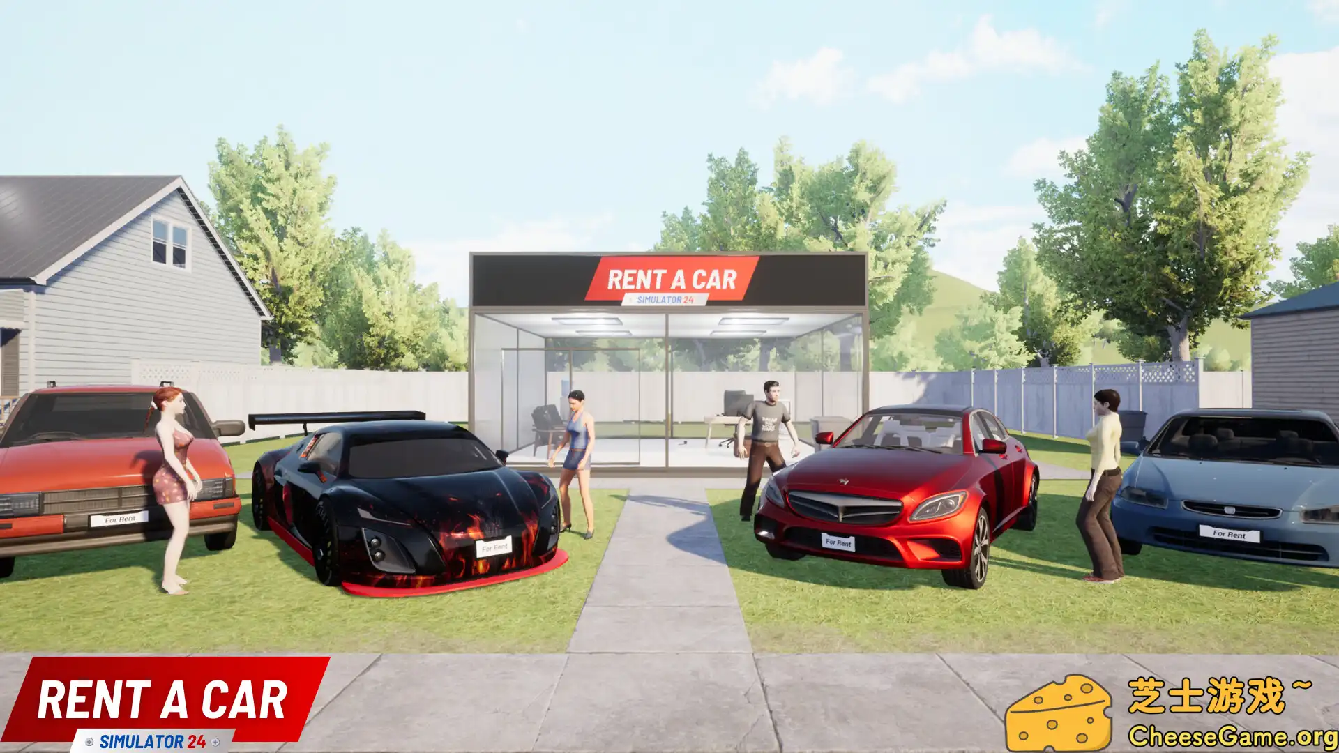 图片[1] [PC]租车模拟24/Rent A Car Simulator 24 | 游戏截图-CheeseGame-芝士游戏