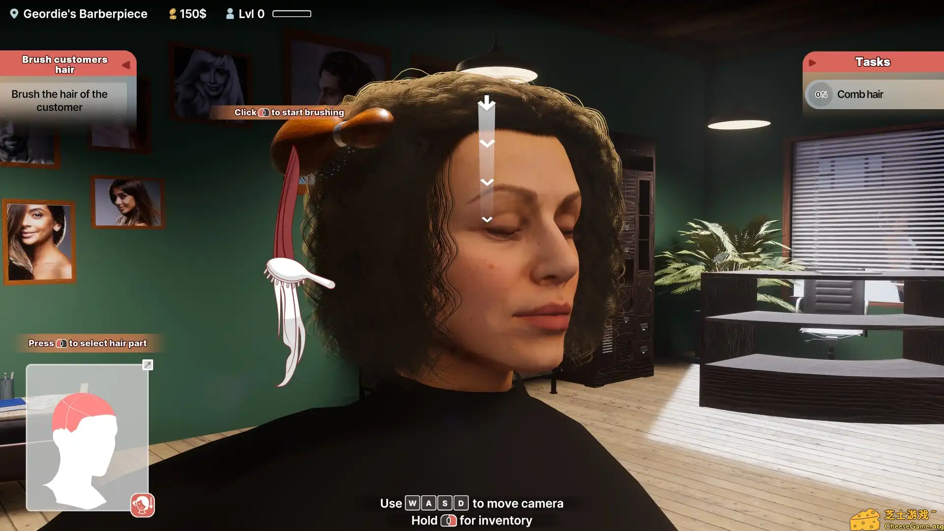 [PC]剪发模拟器/Hairdresser Simulator